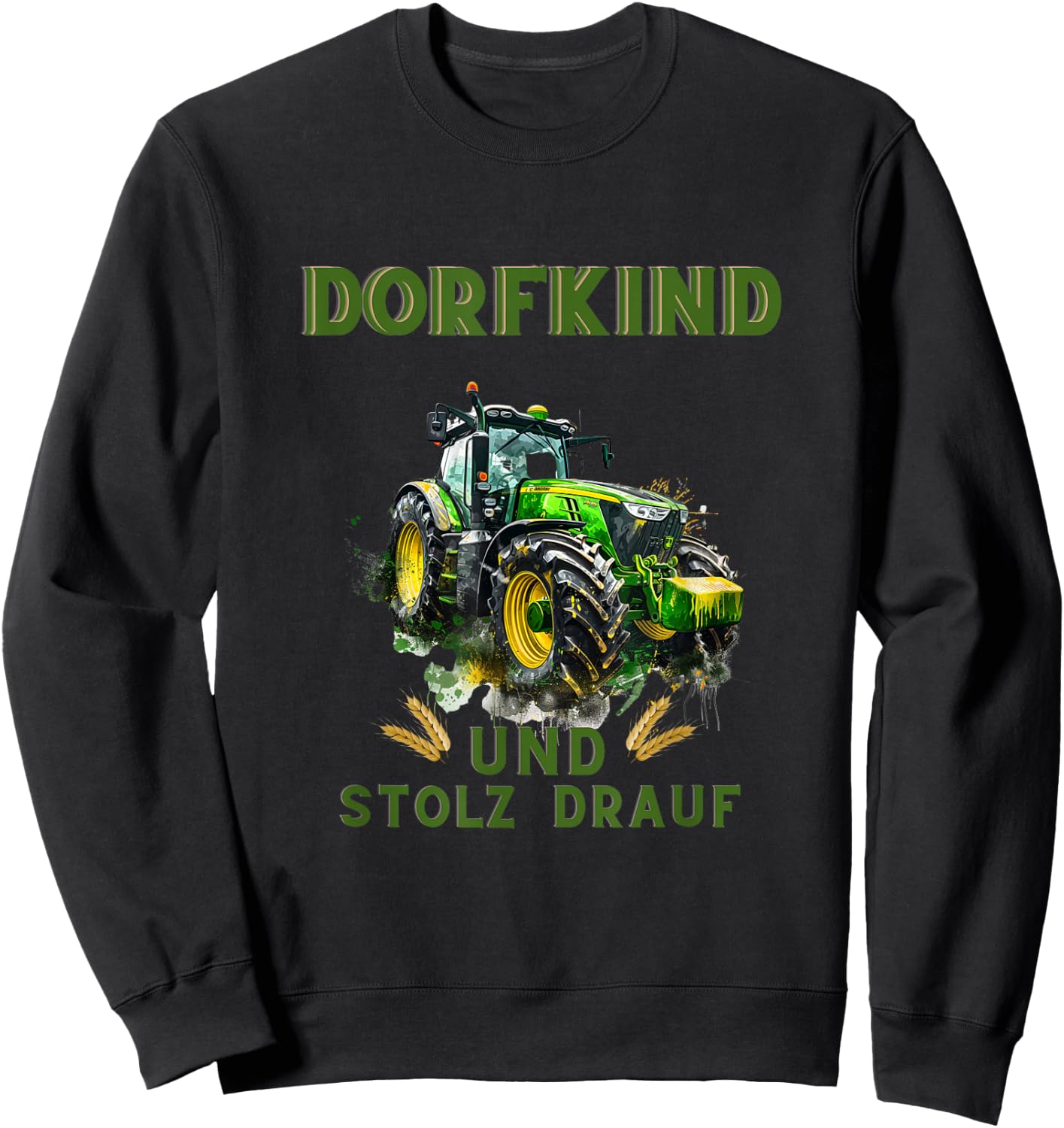 Traktor Deutz für das Dorfkind I Landwirtschaft Kinder Sweatshirt - Sweatshirt | Black