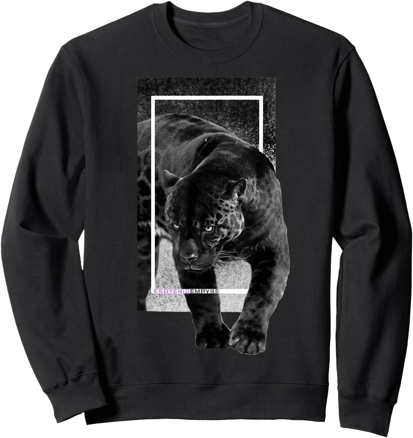 Black Panther Geometric Sweatshirt - Sweatshirt | Black