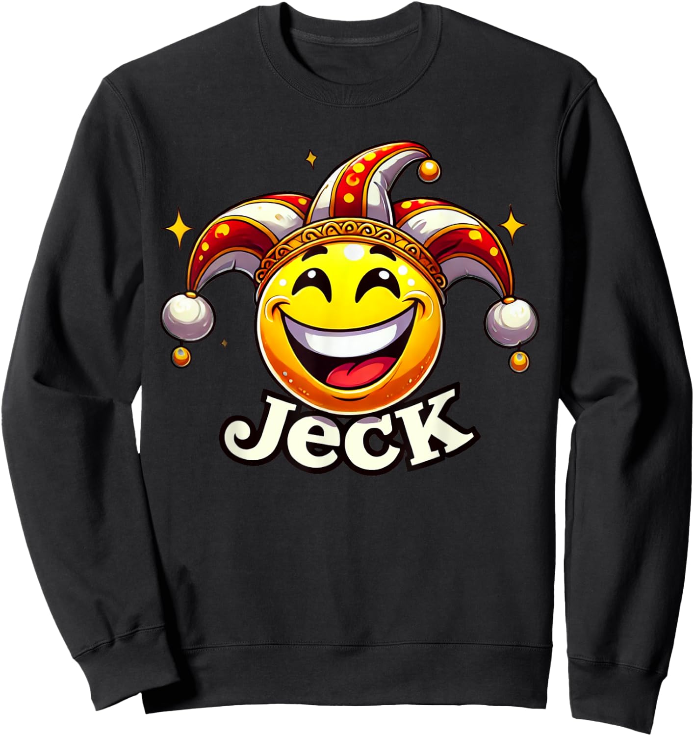 Jeck Kölle Alaaf für Kölsche Jung und Kölnerin Sweatshirt - Sweatshirt | Black