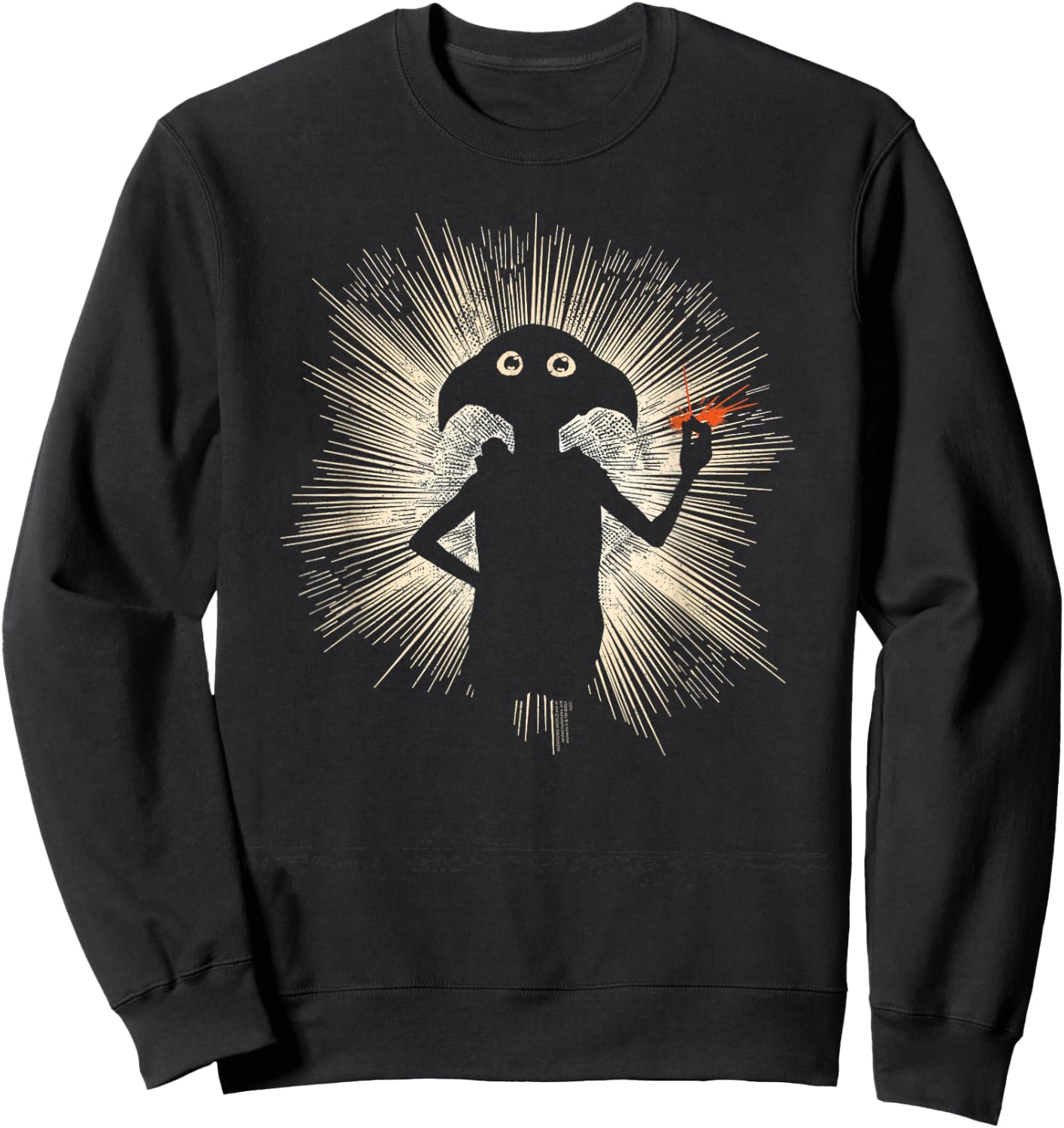Harry Potter Dobby Silhouette Sweatshirt - Sweatshirt | Black