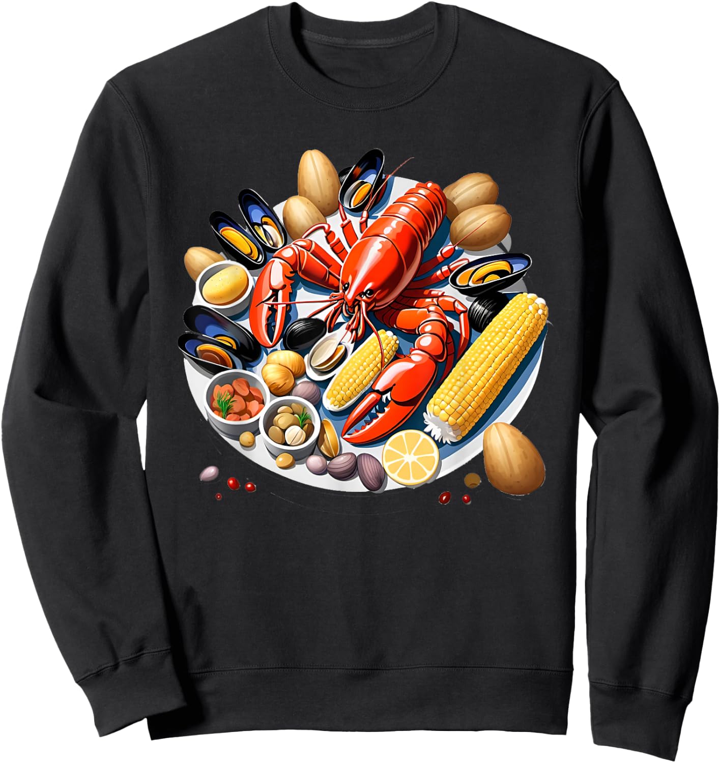 New England Shell Cake Sweatshirt - Sweatshirt | Black