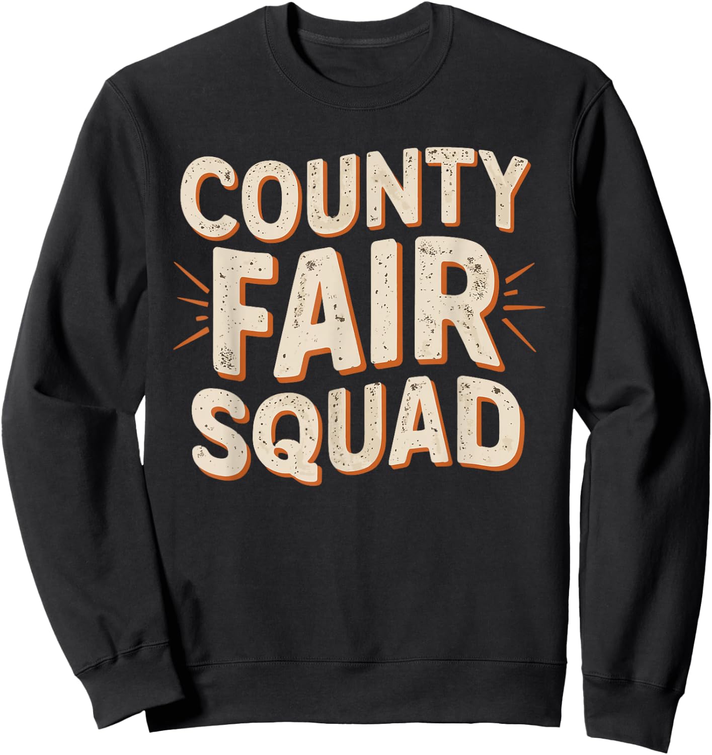 County Fair Squad Sweatshirt - Sweatshirt | Black