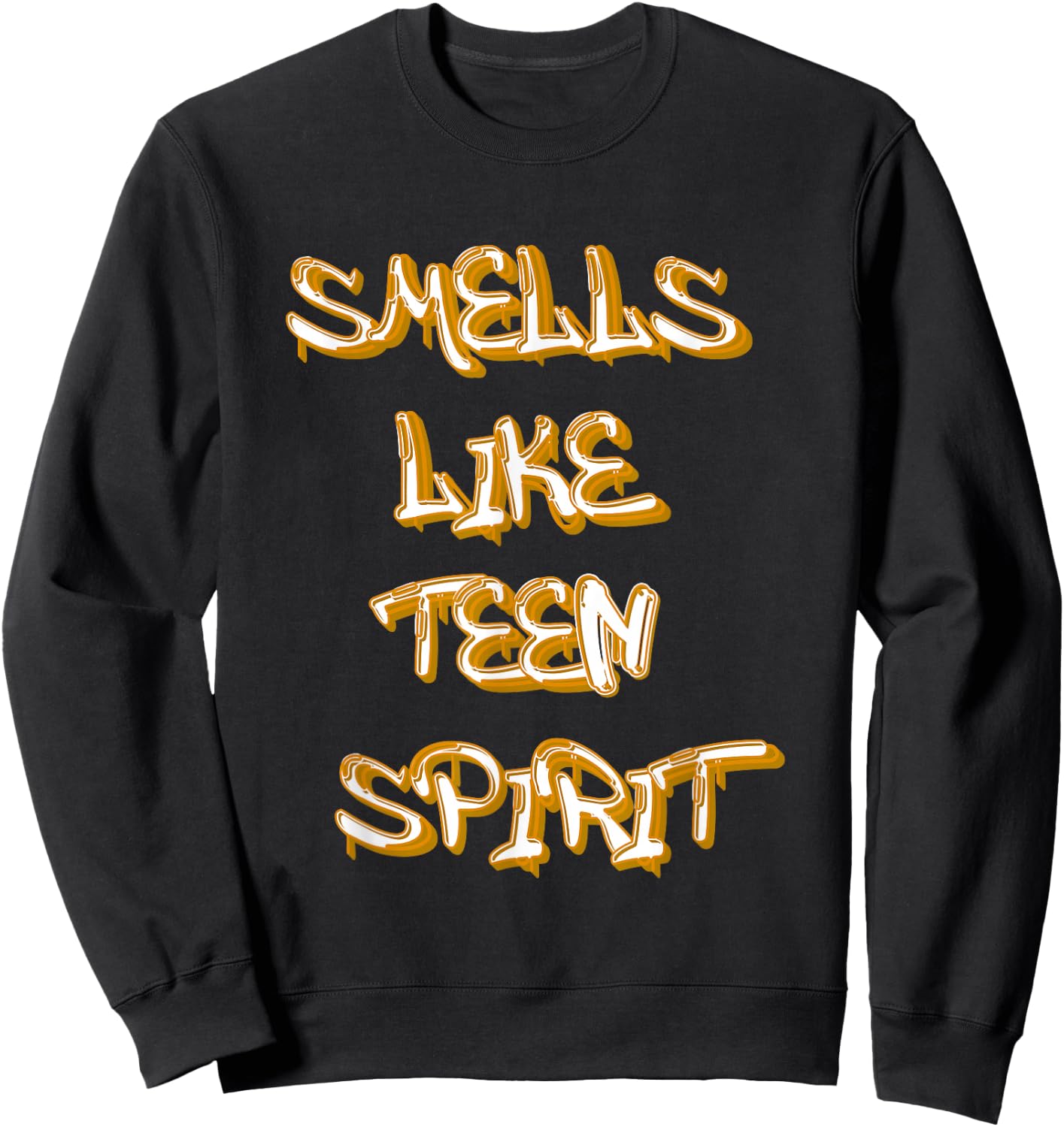 Smells Like Teen Spirit – Iconic & Grunge-Inspired Sweatshirt - Sweatshirt | Black