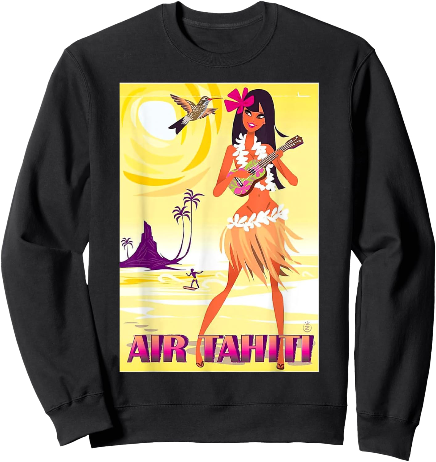 Air Tahiti Sweatshirt - Sweatshirt | Black