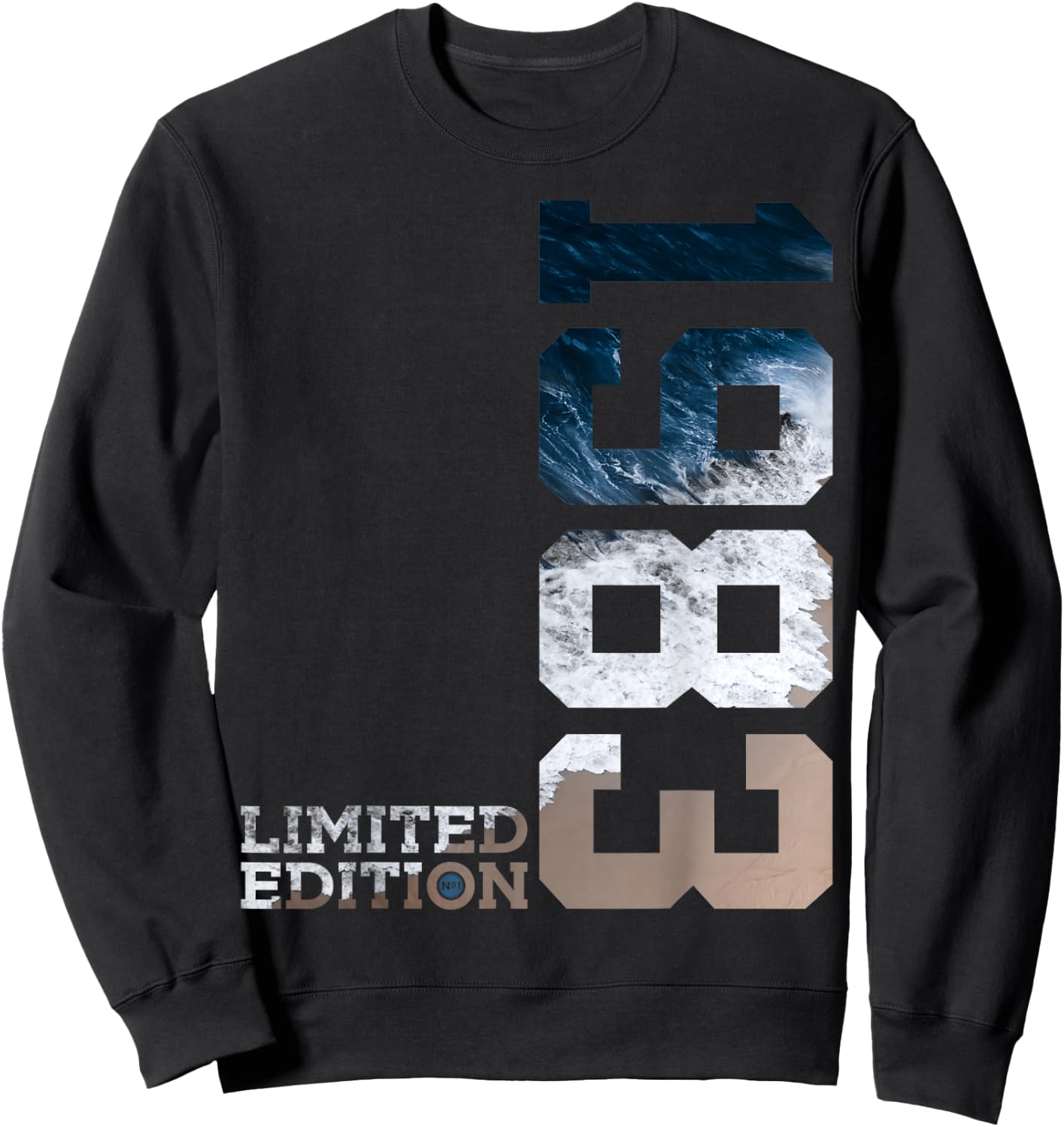 43 Jahre 43. Geburtstag Limited Edition 1983 Sweatshirt - Sweatshirt | Black