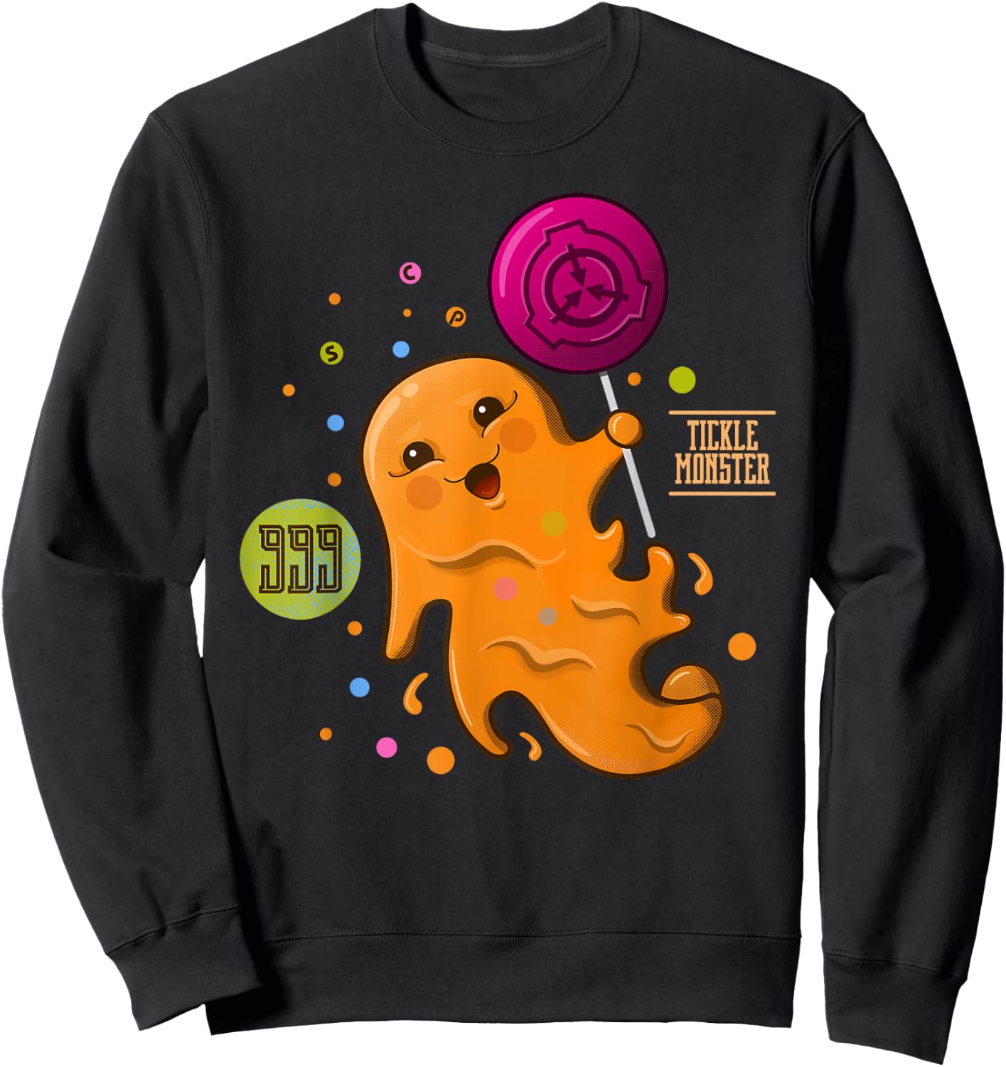SCP-999 The Tickle Monster SCP Foundation Kids Sweatshirt - Sweatshirt | Black