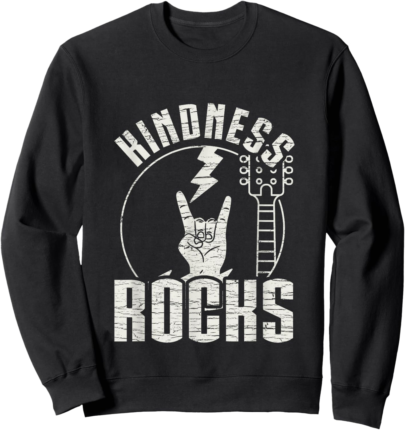 Kindness Rocks Shirt Anti-Bullying Awareness Gift Sweatshirt - Sweatshirt | Black