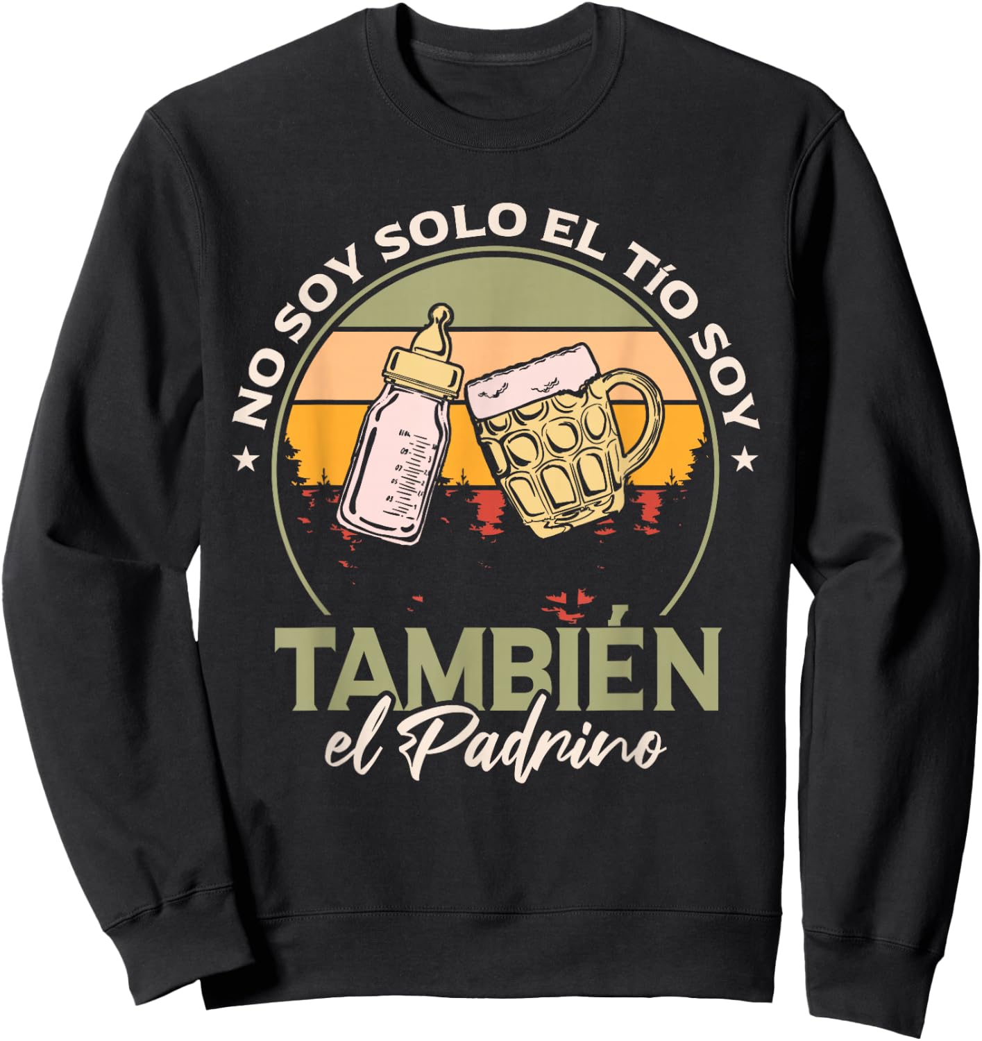 Regalo Padrino Sweatshirt - Sweatshirt | Black