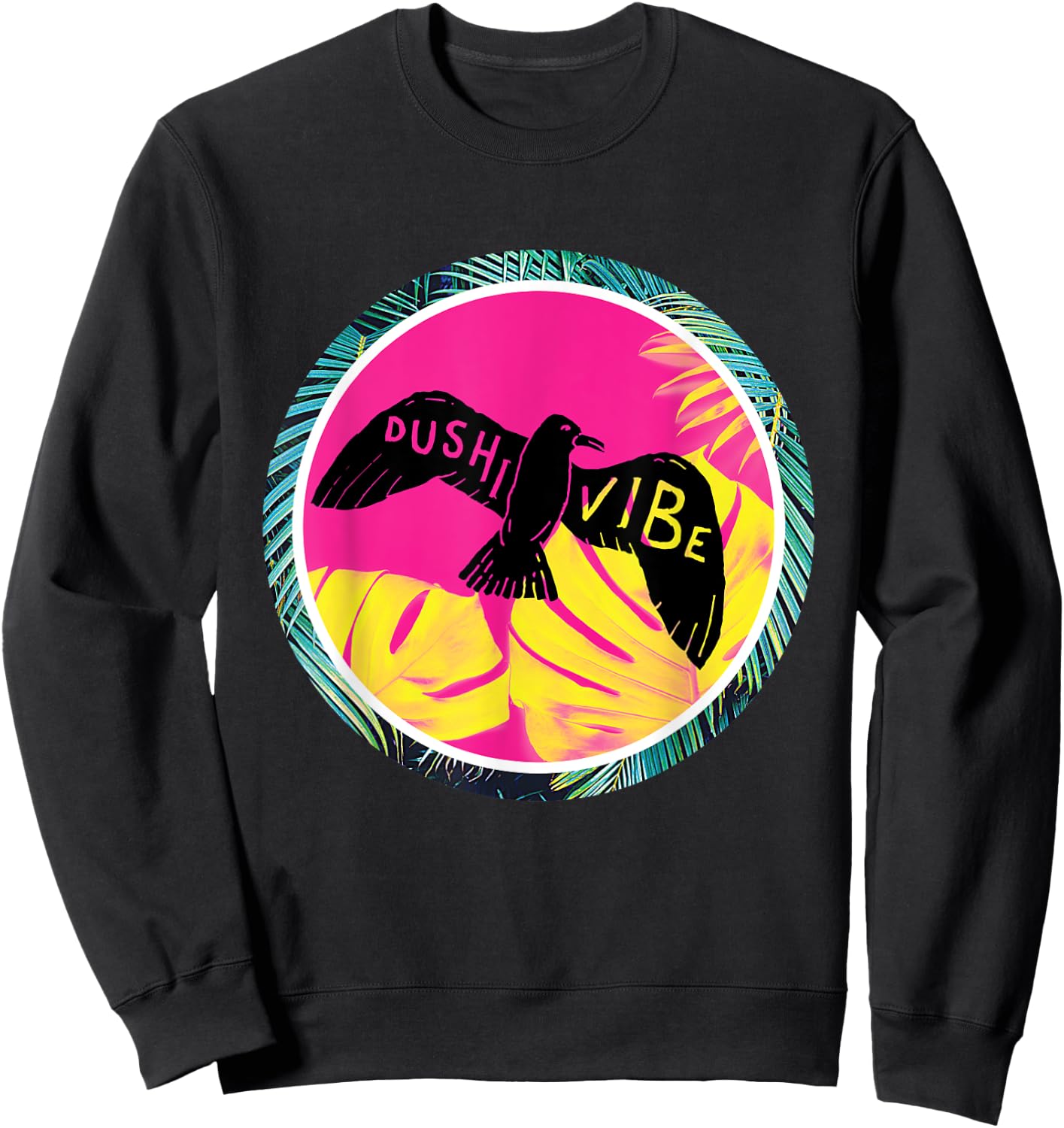 Aruba One Happy Island - Aruba Dushi Vibe Sweatshirt - Sweatshirt | Black