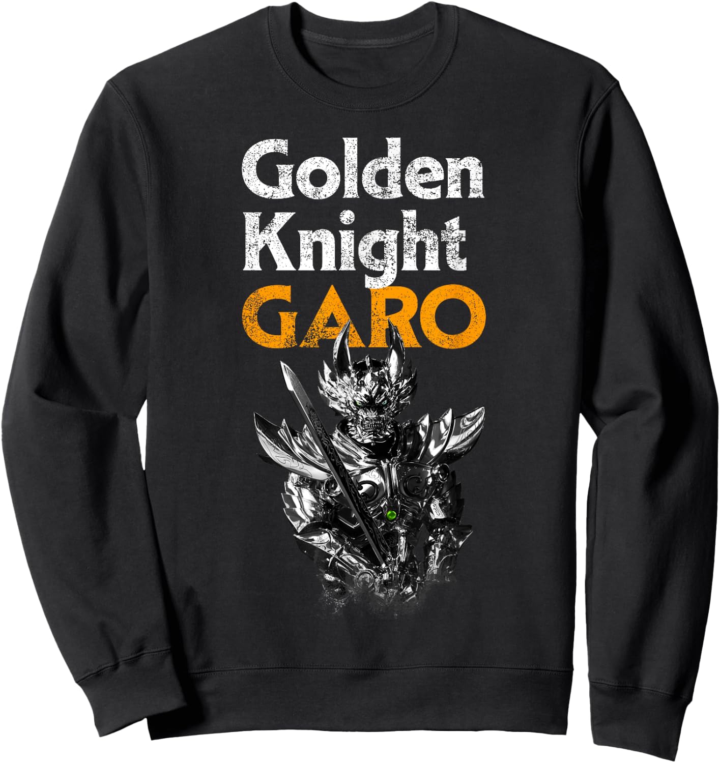 【GARO】 Golden Knight GARO Sweatshirt - Sweatshirt | Black