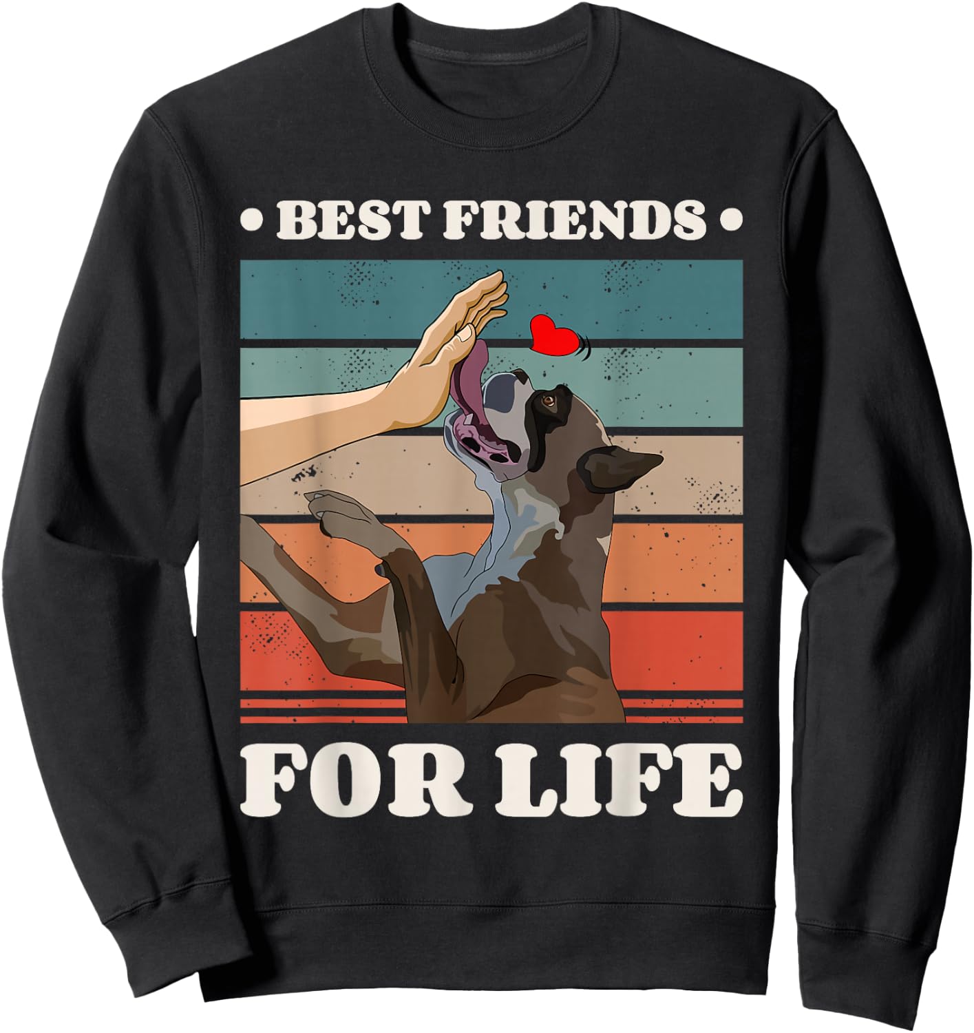 Boxer Dog Boxers Sweatshirt - Sweatshirt | Black