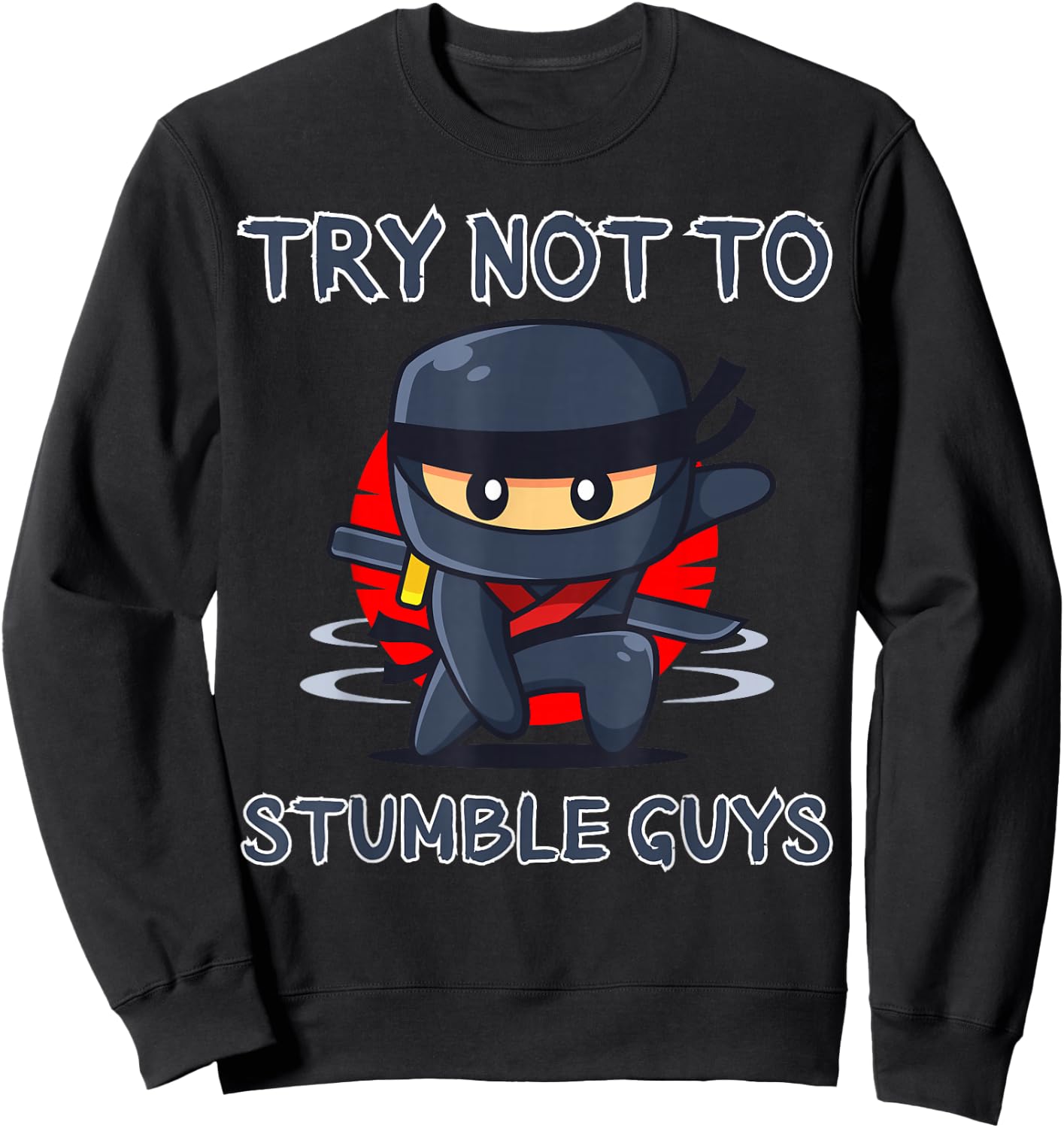 Ninja Moves Apparel , Black, S Sweatshirt - Sweatshirt | Black