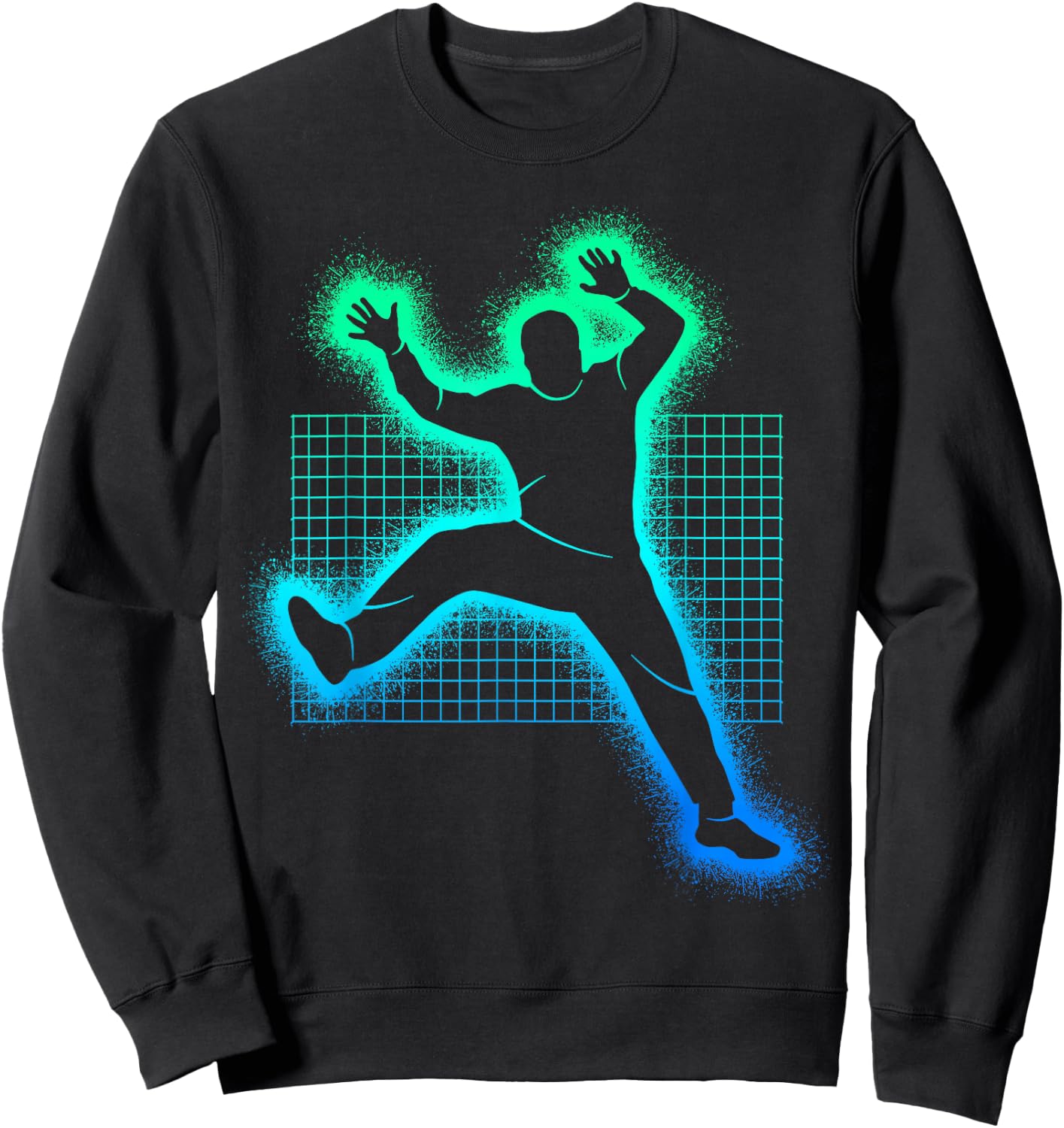 Handball Player and Boys - Goalkeeper , Black, S Sweatshirt - Sweatshirt | Black