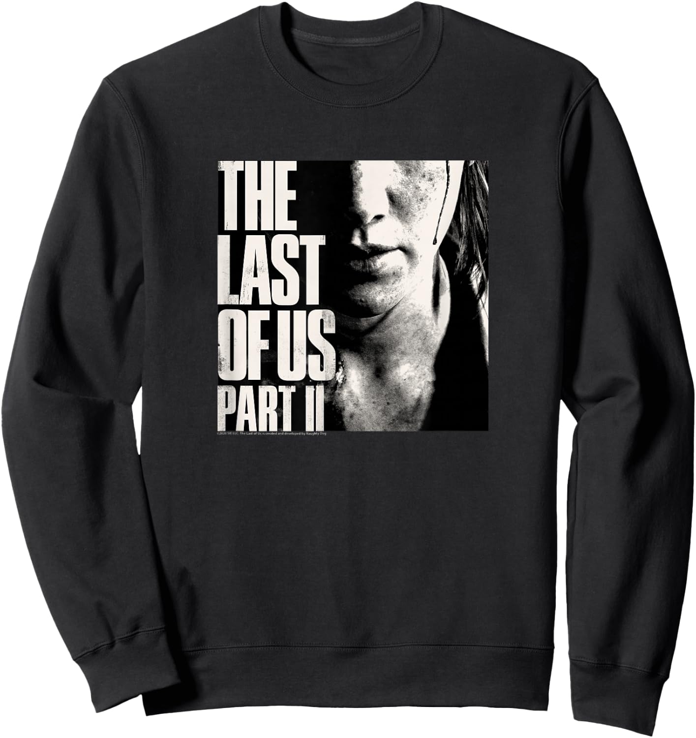 The Last of Us Ellie Pop Art Sweatshirt - Sweatshirt | Black