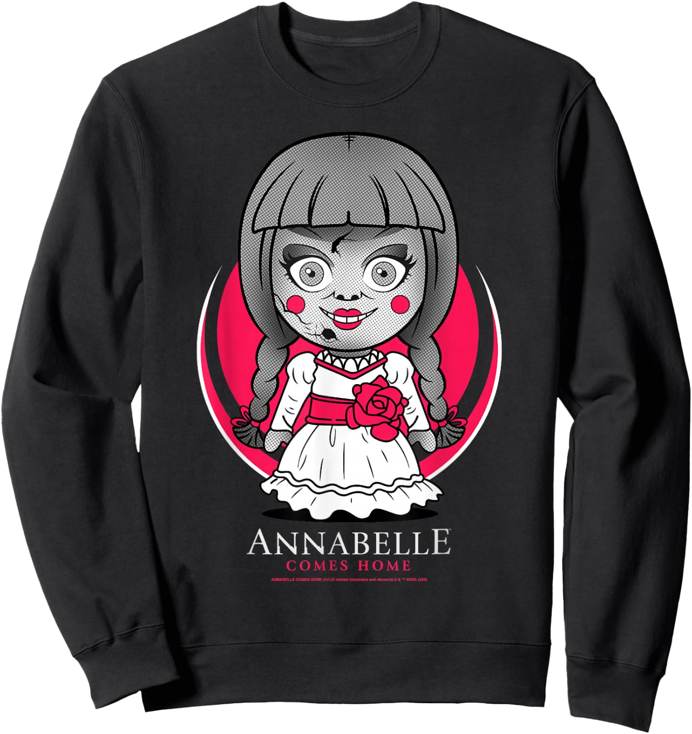 Annabelle Comes Home Chibi Annabelle Sweatshirt - Sweatshirt | Black