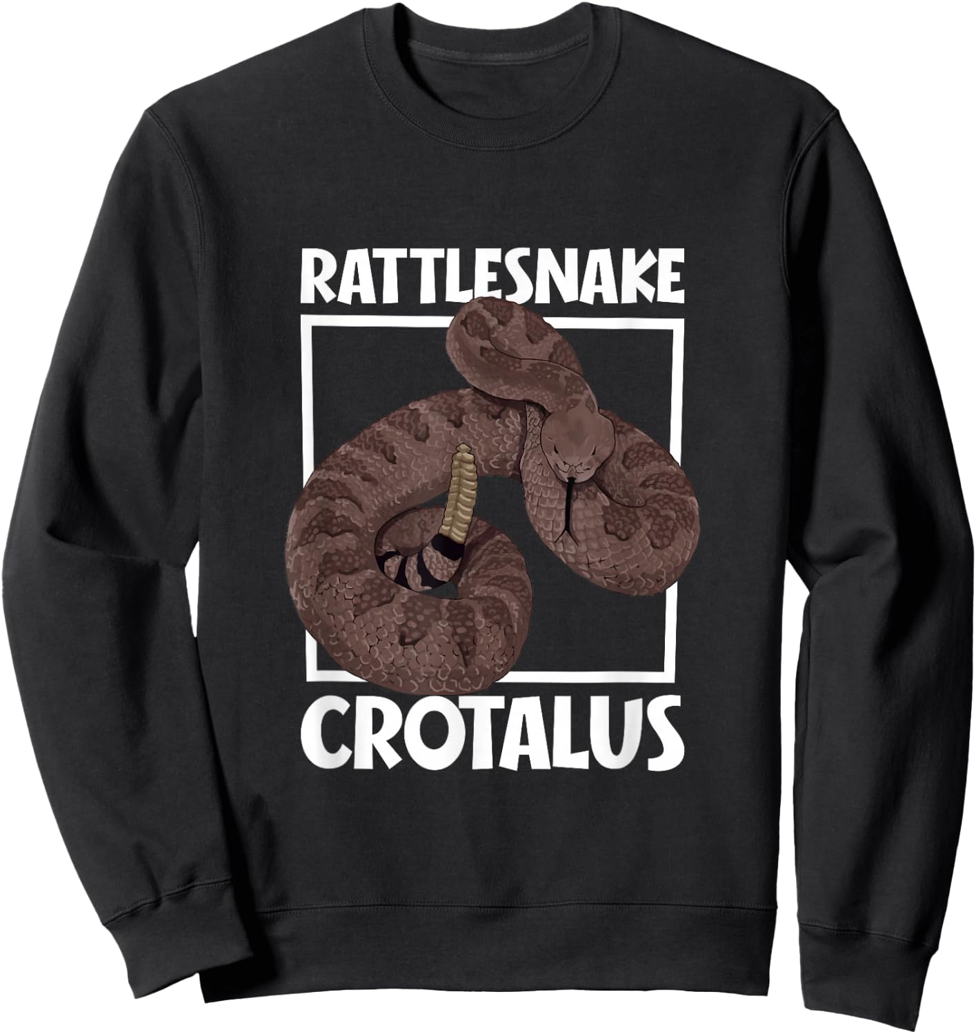 Rattlesnake Sweatshirt - Sweatshirt | Black