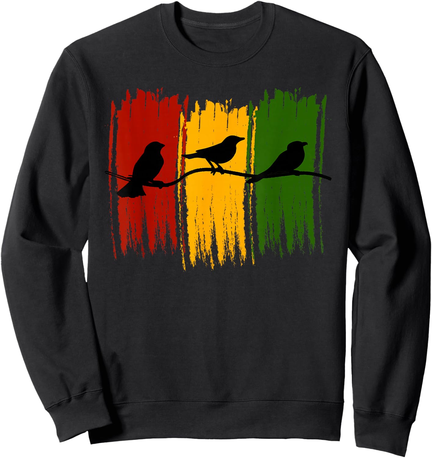 Good Rastafari Musik Vibes Only Rasta Jamaika Reggae Sweatshirt - Sweatshirt | Black