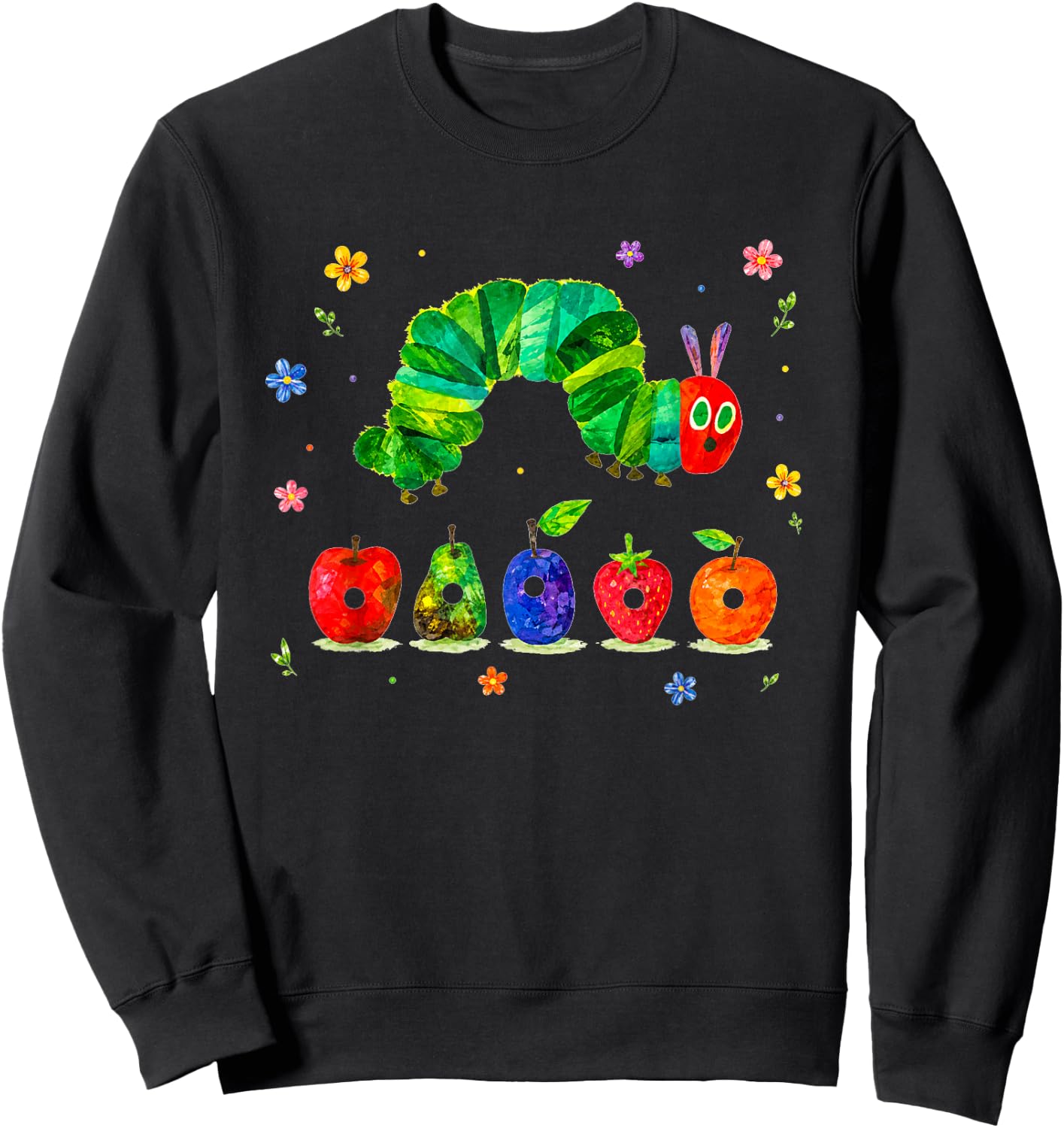 Caterpillar Animal Caterpillar Costume Garden Bug Lover Kid Sweatshirt - Sweatshirt | Black