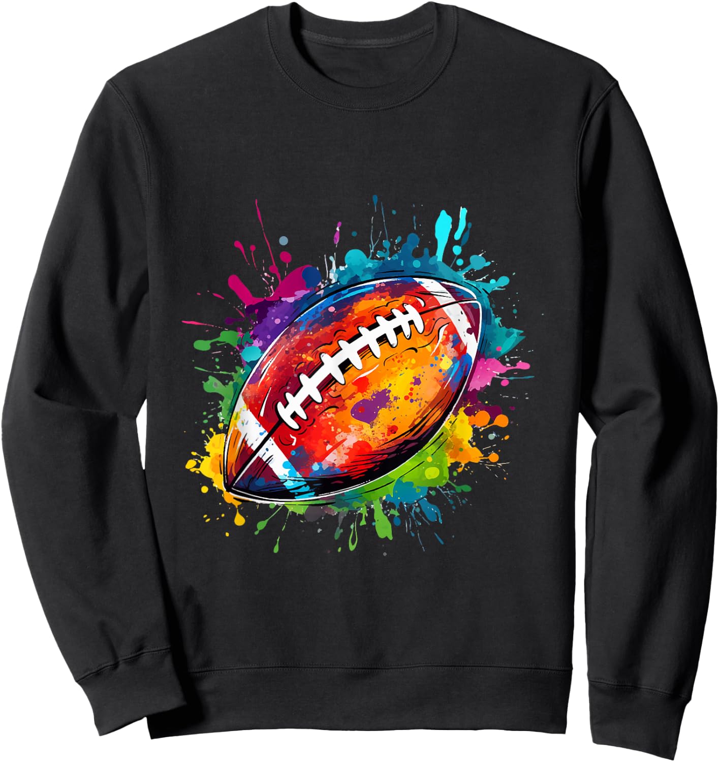 American Football Football Costume Gift , black Sweatshirt - Sweatshirt | Black