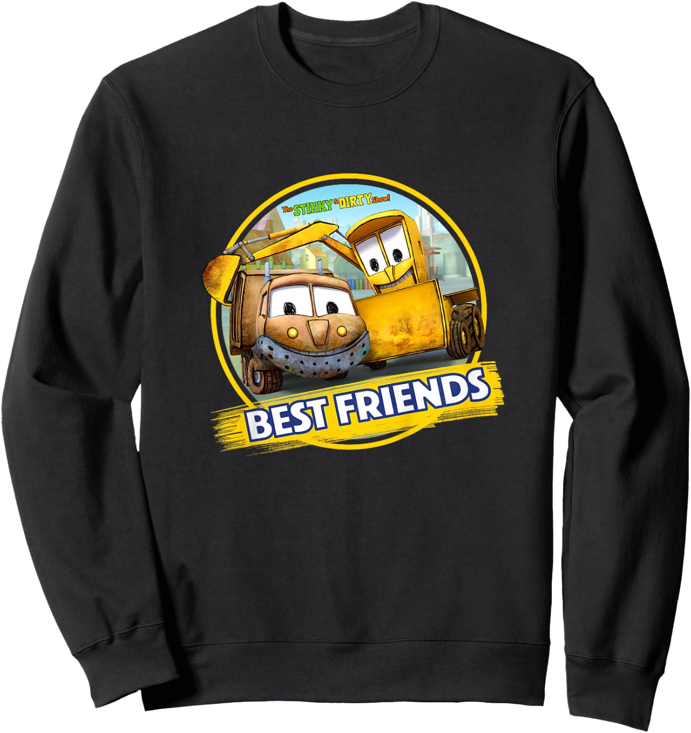 The Stinky and Dirty Show - Best Friends Sweatshirt - Sweatshirt | Black