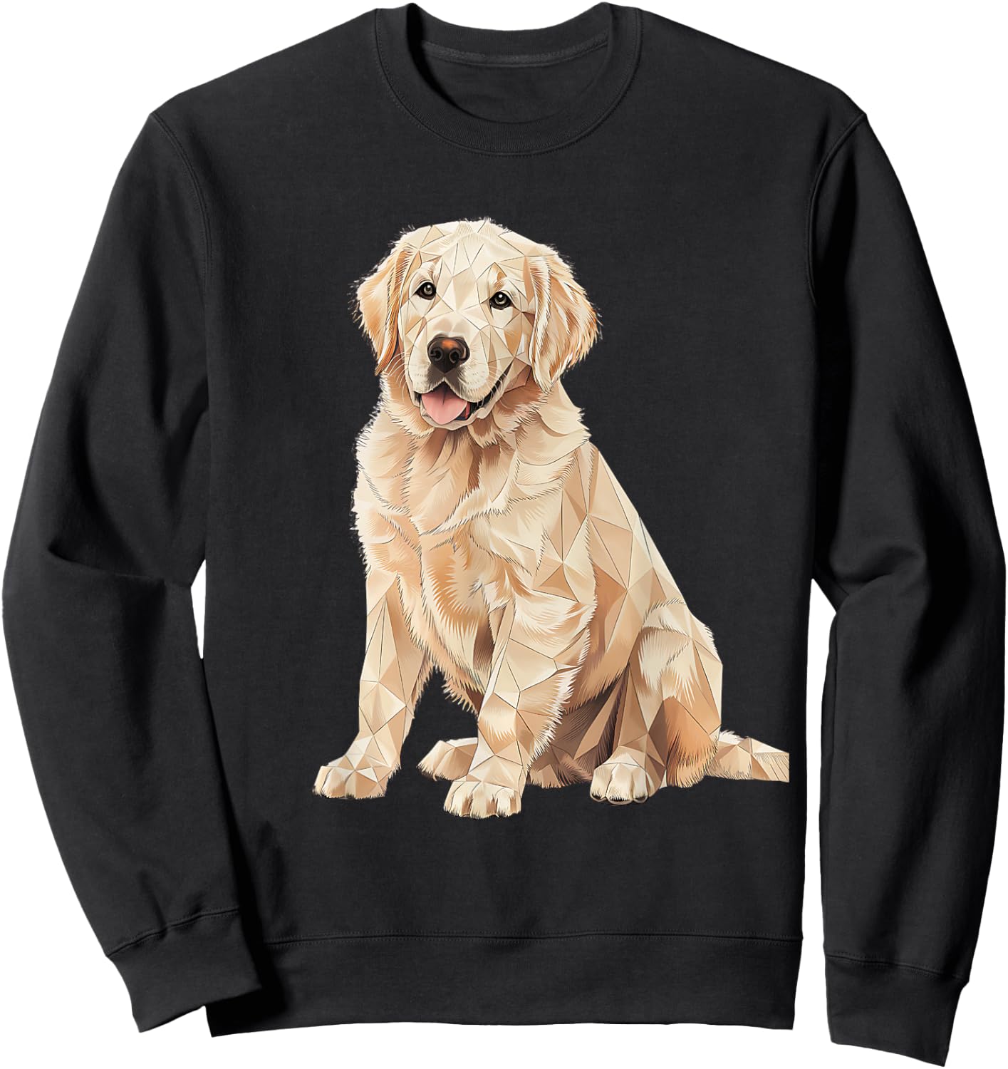 English Cream Golden Retriever Lab Gifts Sweatshirt - Sweatshirt | Black