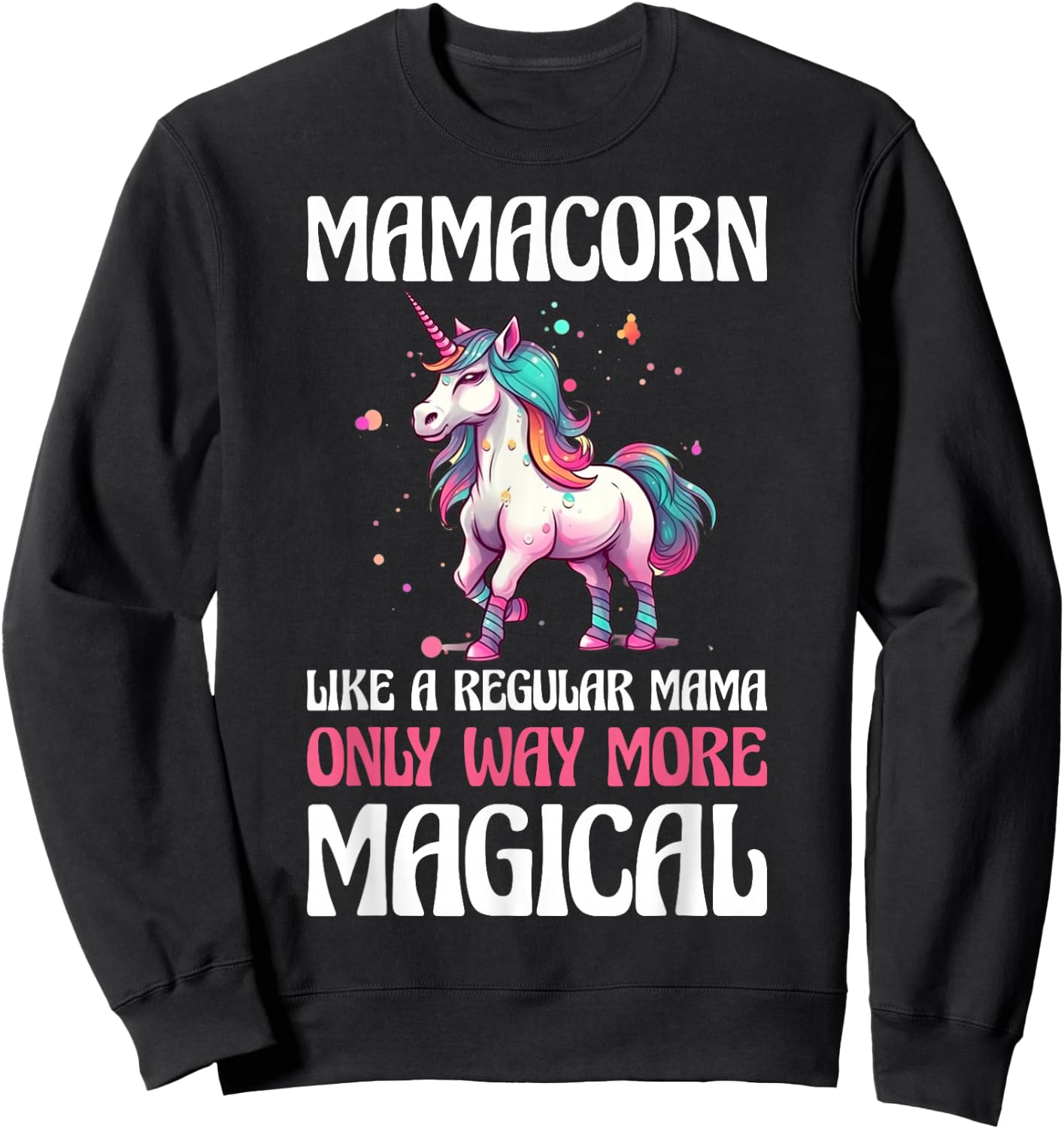 Mamacorn Sweatshirt - Sweatshirt | Black