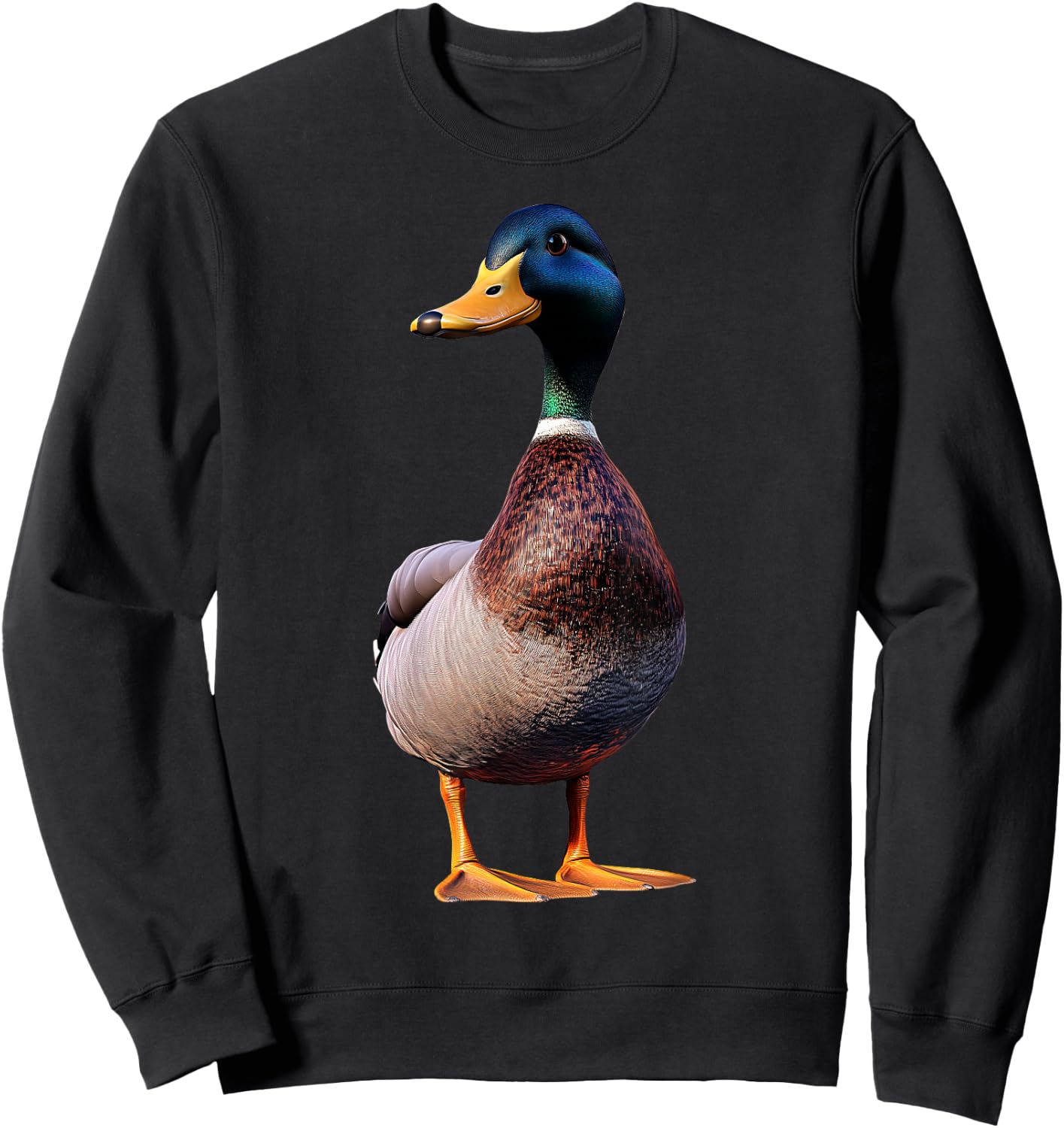Ente Stockente Entenküken Duck Entlein Erpel Kleine Enten Sweatshirt - Sweatshirt | Black