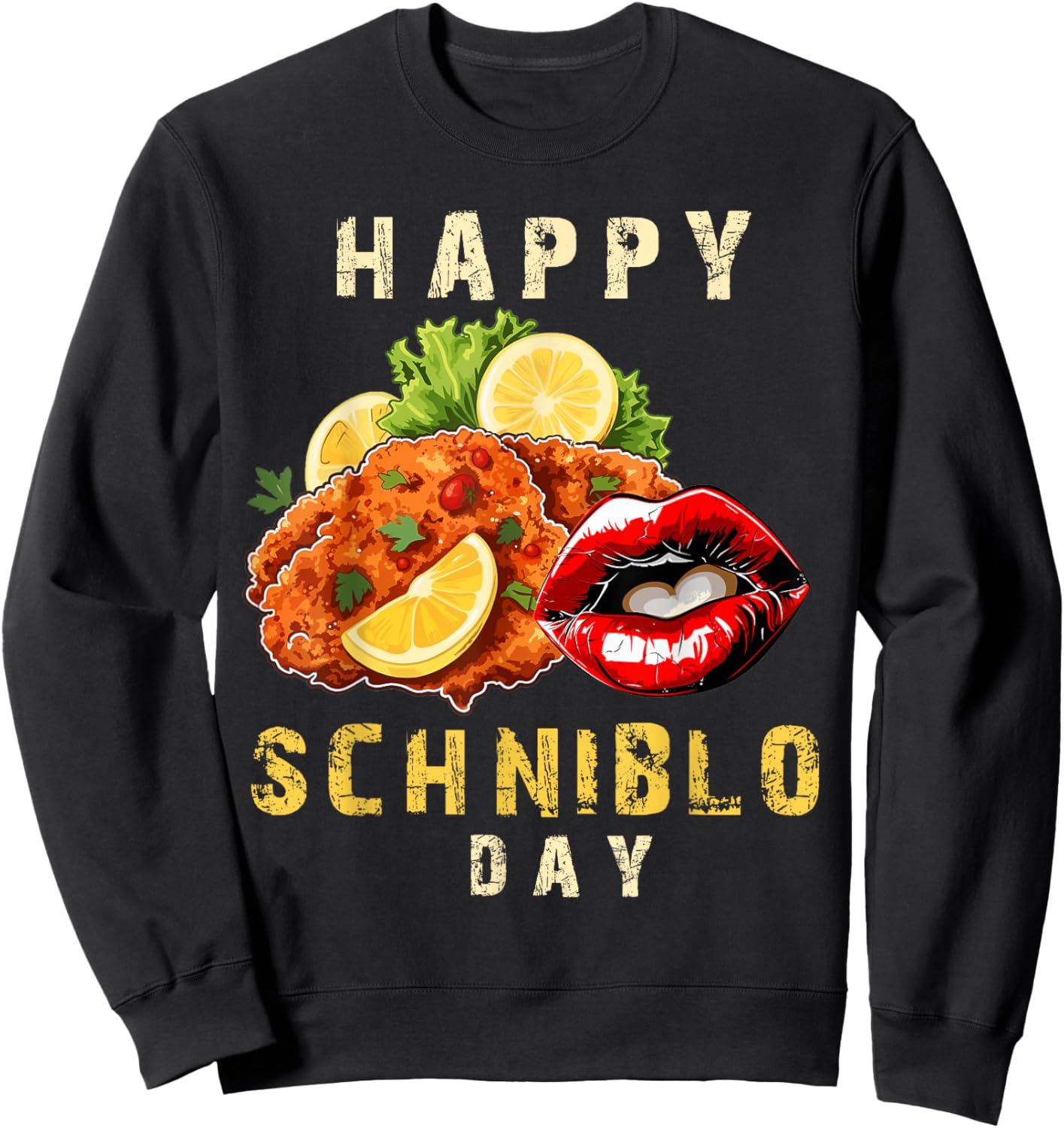 Schniblo Tag – Happy Schniblo Day 's Day , black Sweatshirt - Sweatshirt | Black