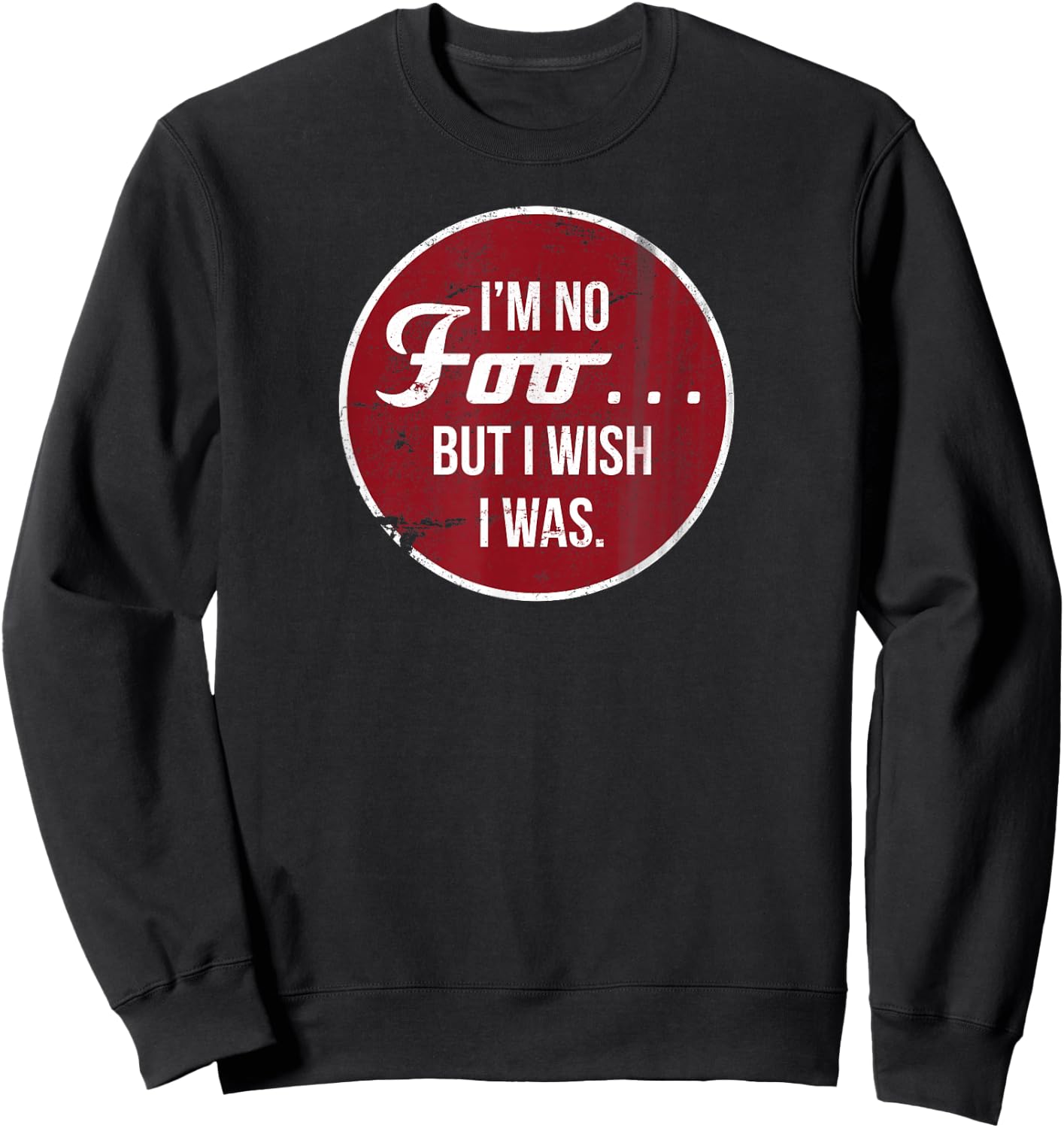 Foo Novelty Shirt Sweatshirt - Sweatshirt | Black