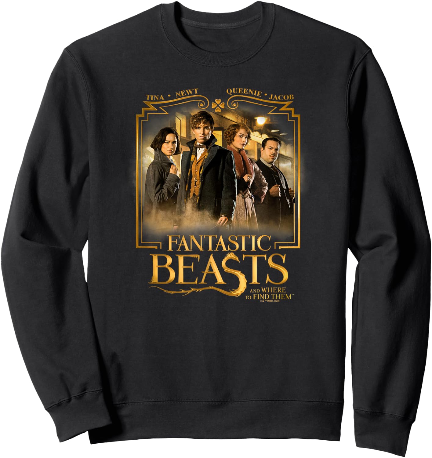 Fantastic Beasts And Where To Find Them Hero Group Poster Sweatshirt - Sweatshirt | Black