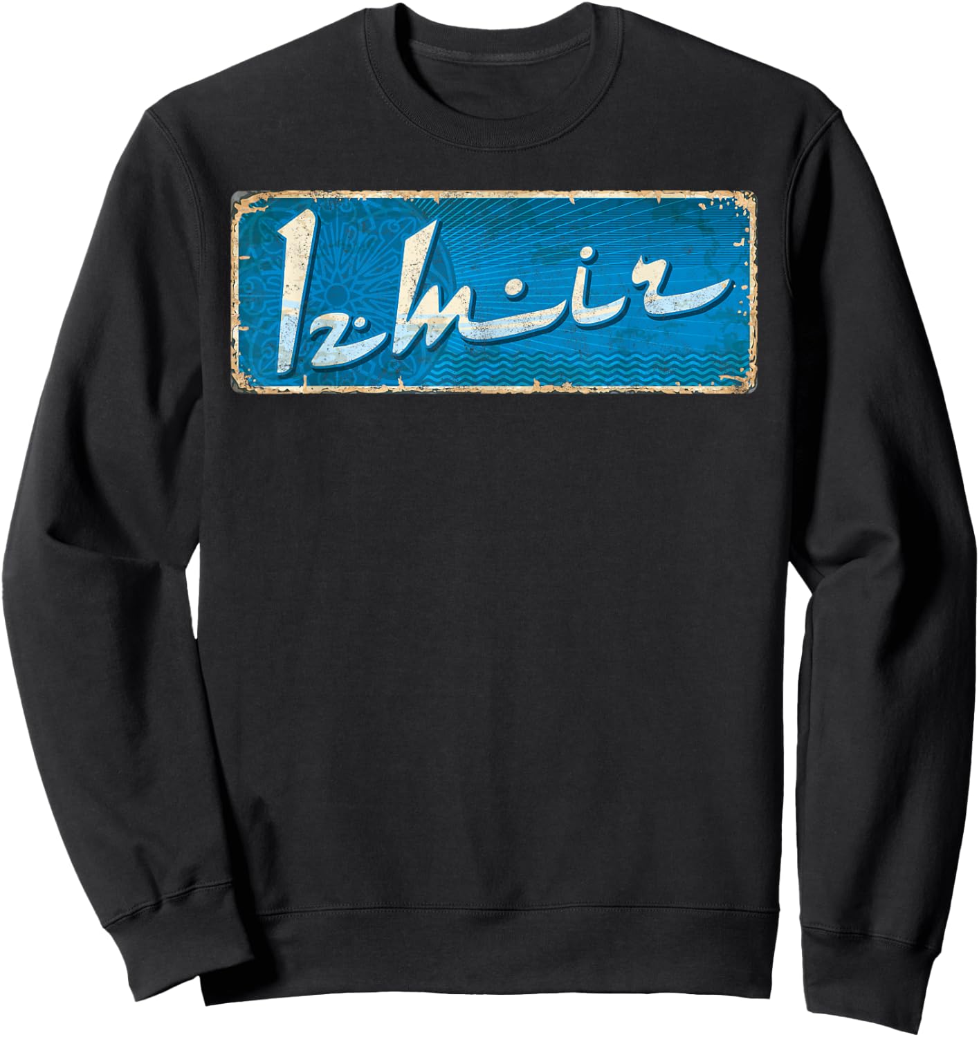 Travel Europe Asia Istanbul Turkey Izmir Turkish Vacation Sweatshirt - Sweatshirt | Black