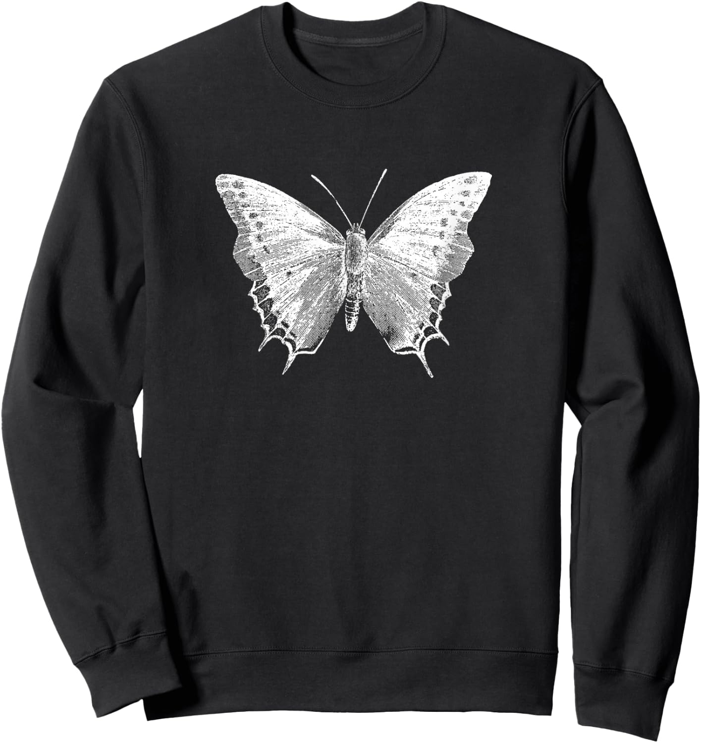 Mourning Cloak Butterfly Insect Bugs Sweatshirt - Sweatshirt | Black