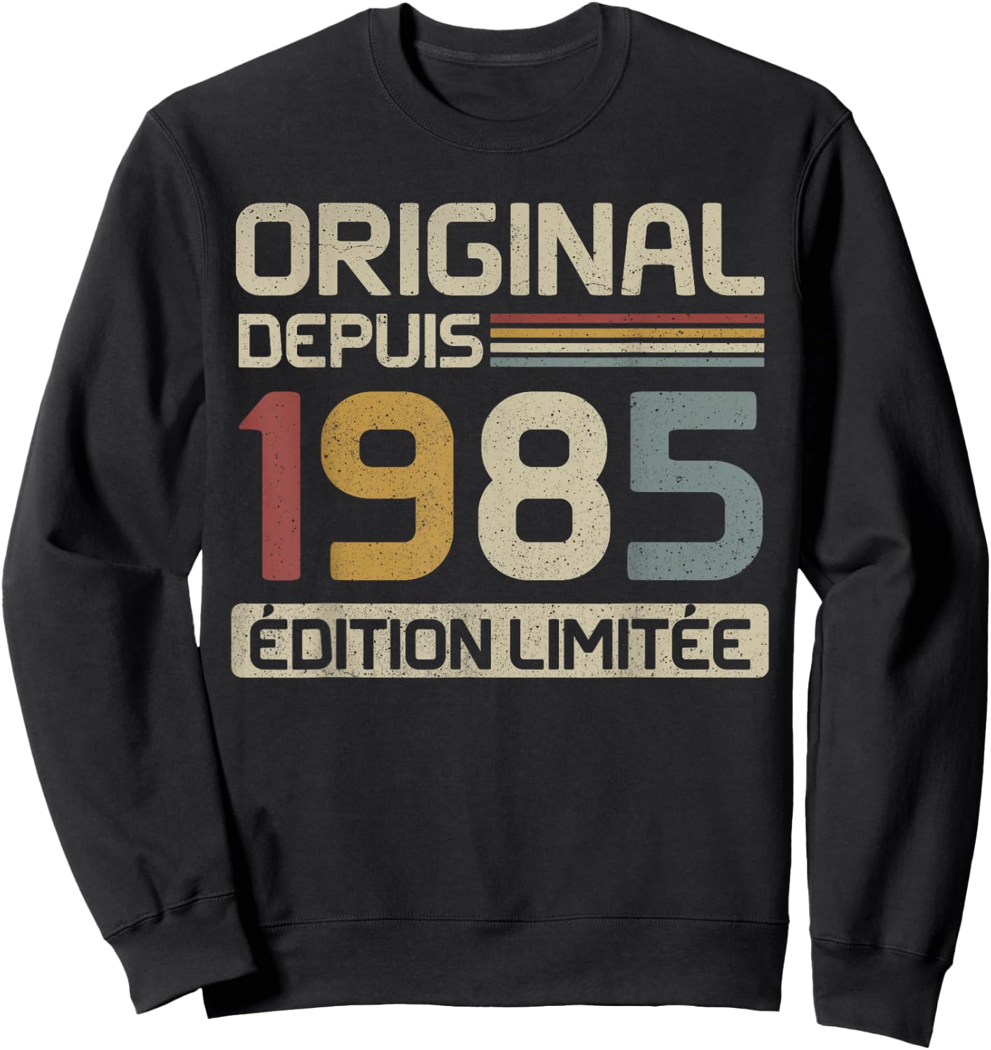 Original 1985 Birthday Gift 40 Years anniv 40 years Sweatshirt - Sweatshirt | Black