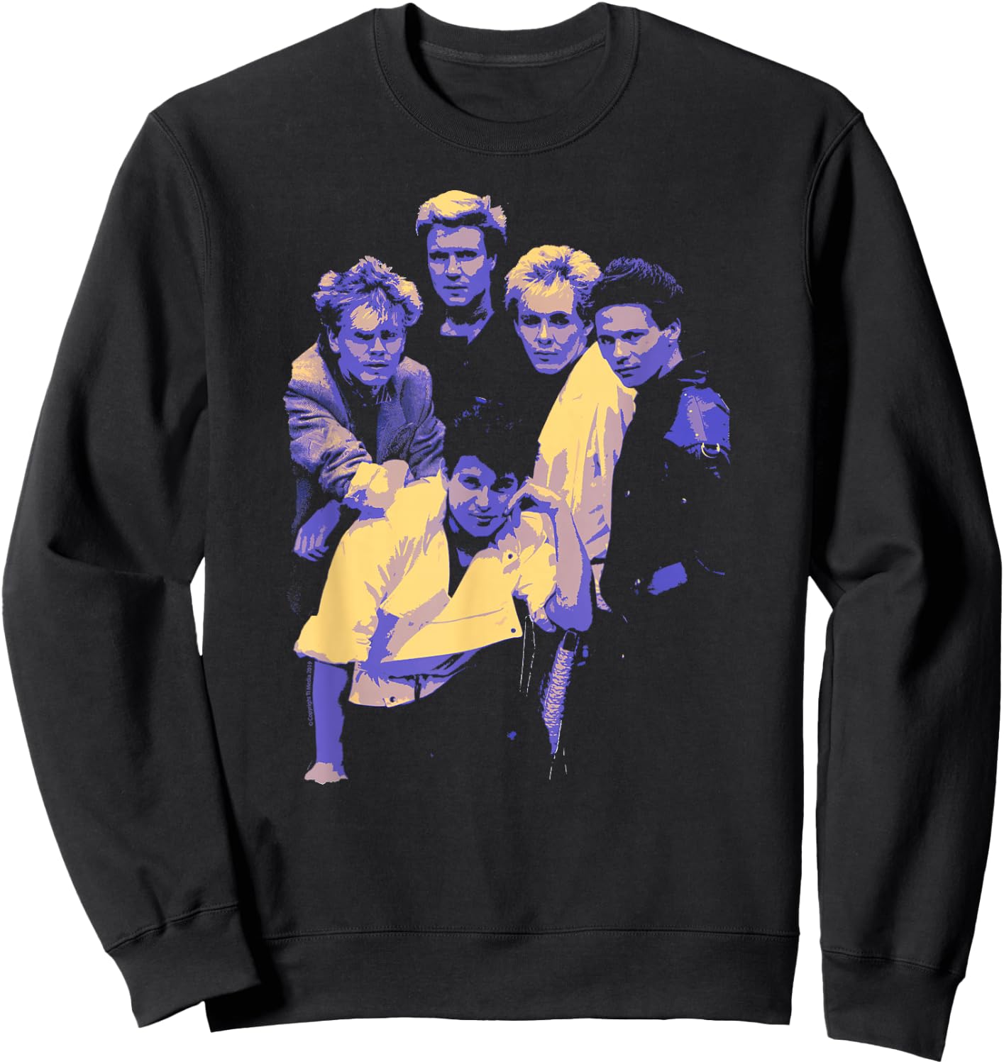 TV Times Duran Duran Bandporträt, blau, 1983 Sweatshirt - Sweatshirt | Black