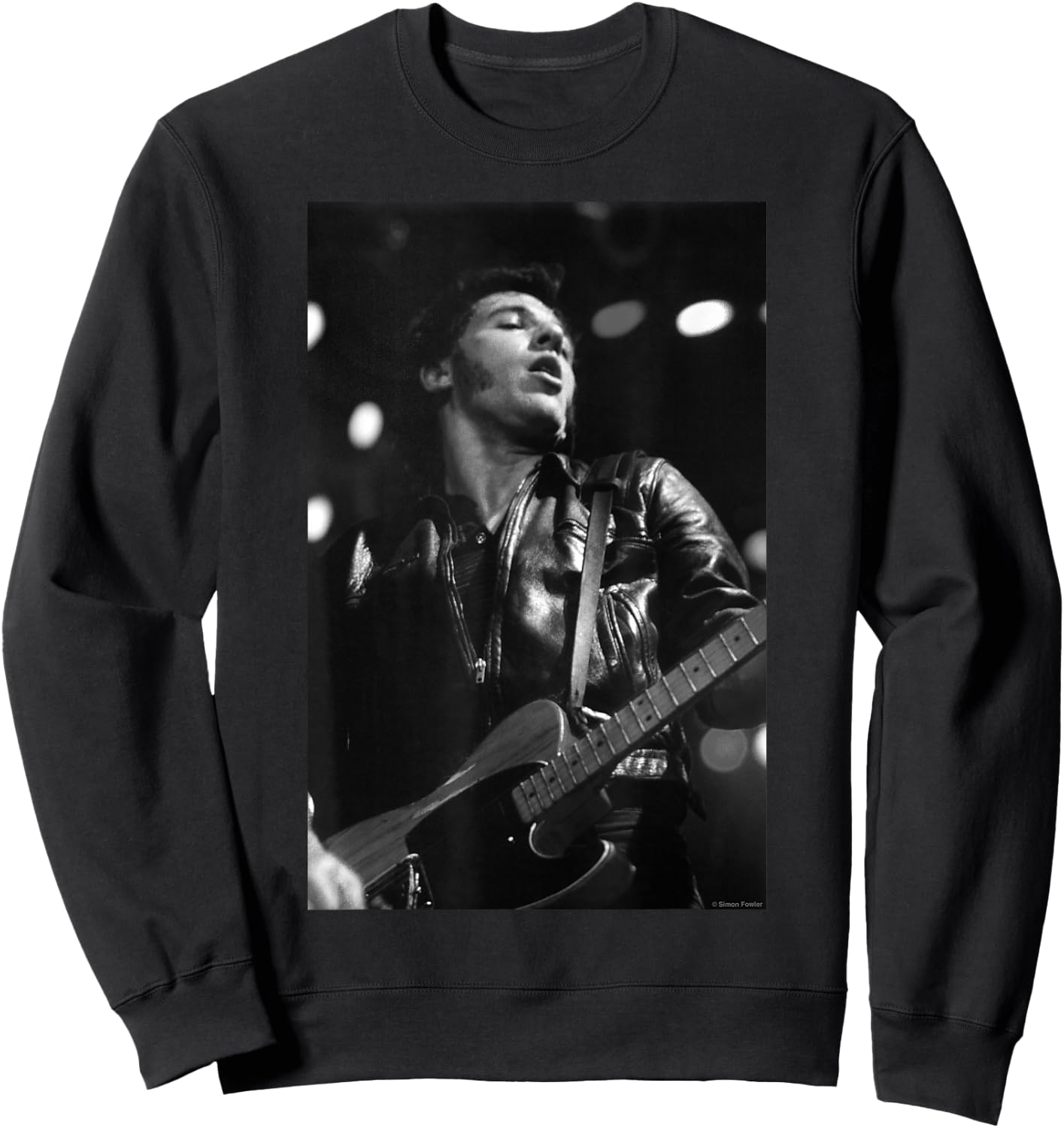 Bruce Springsteen Live At Wembley by Simon Fowler , Black, S Sweatshirt - Sweatshirt | Black
