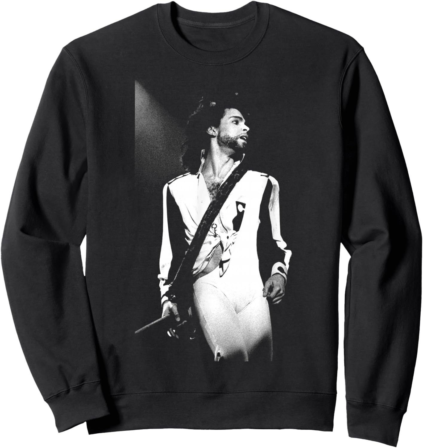 Prince Live Nude Tour Graffiti Bridge Era 1990 Sweatshirt - Sweatshirt | Black
