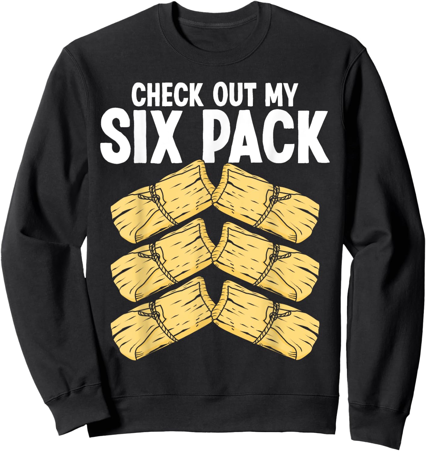 Mexican Chicken Tamales Making Mexico Food Tamale Husks Sweatshirt - Sweatshirt | Black