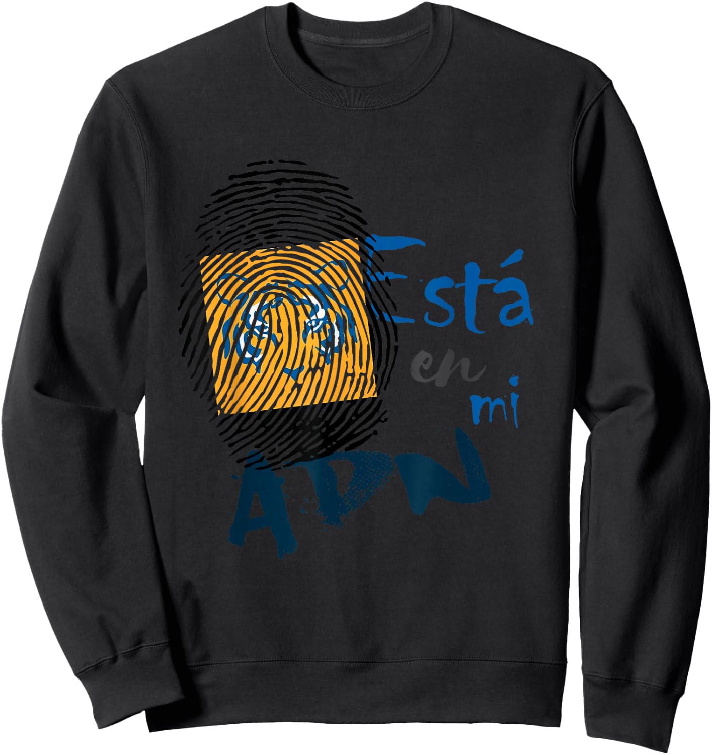 Tigres Futbol adn Mexico Nuevo Leon Sweatshirt - Sweatshirt | Black