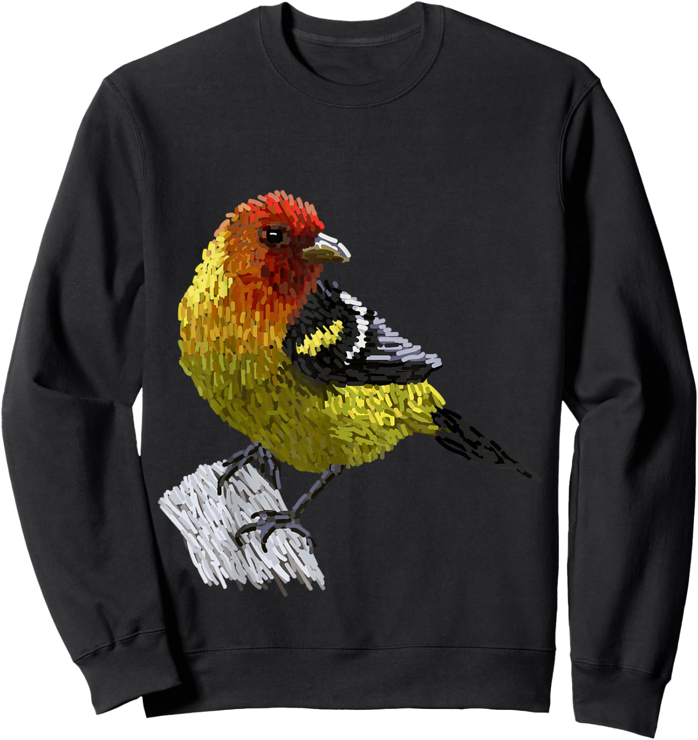 Western Tanager Sweatshirt - Sweatshirt | Black