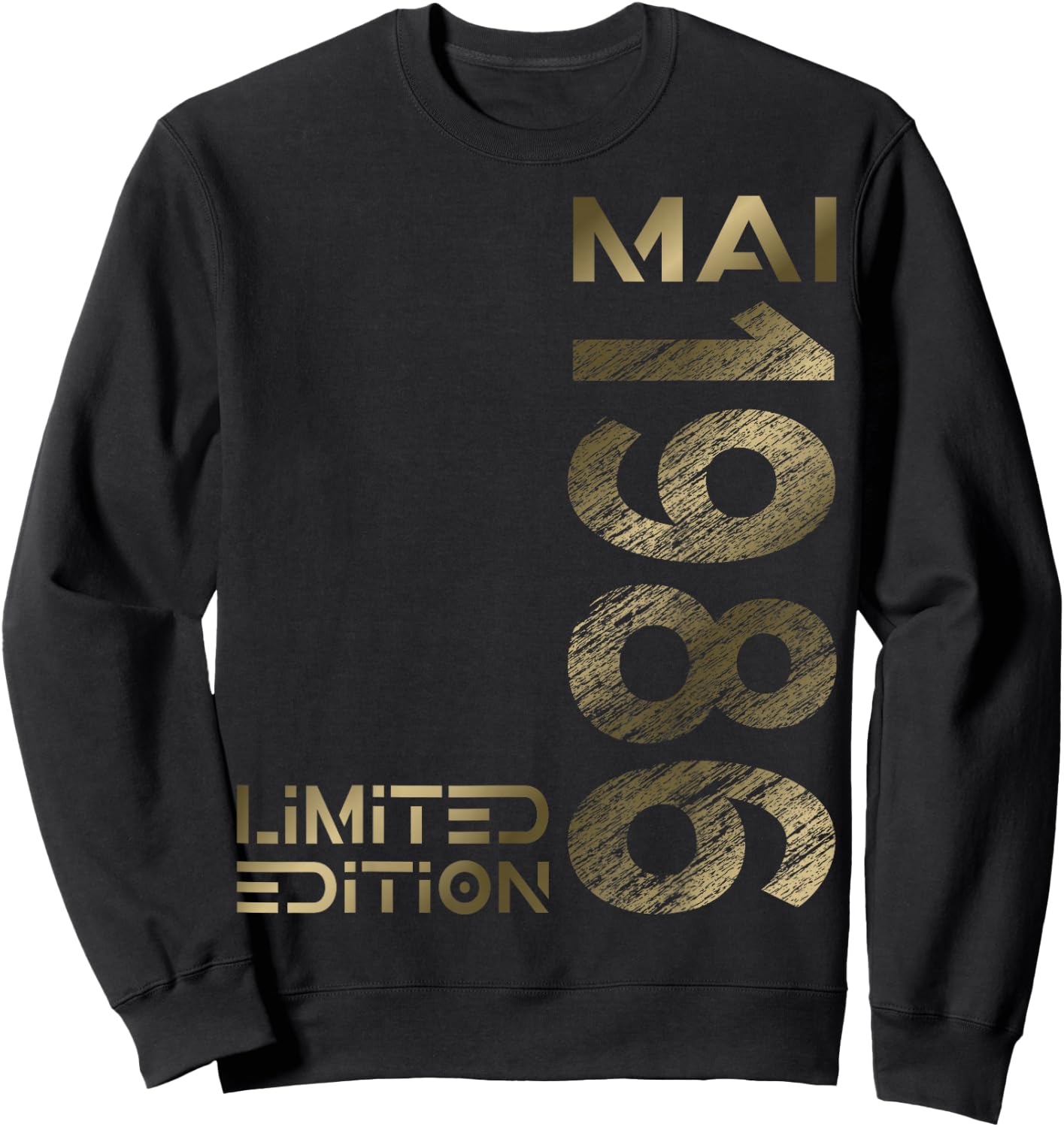 Limited Edition Mai 1986 Mann Frau 40. Geburtstag Sweatshirt - Sweatshirt | Black