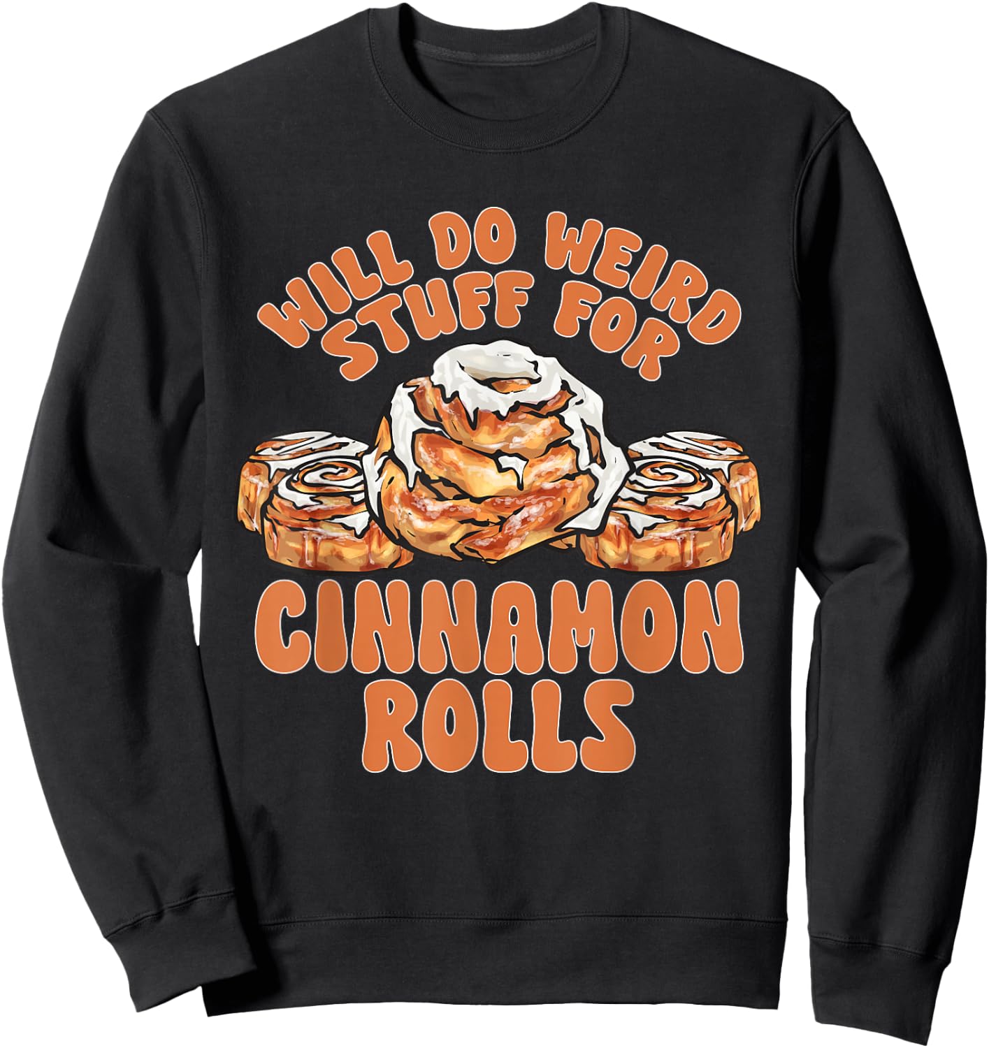 Cinnamon Snail Sweatshirt - Sweatshirt | Black