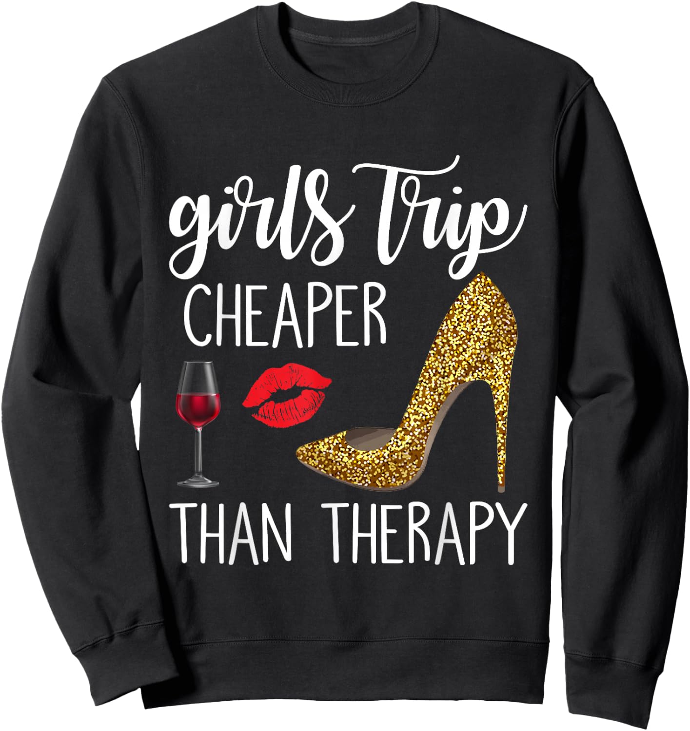 Girls Weekend 2025 Women Girls Trip Travel 2025 Sweatshirt - Sweatshirt | Black