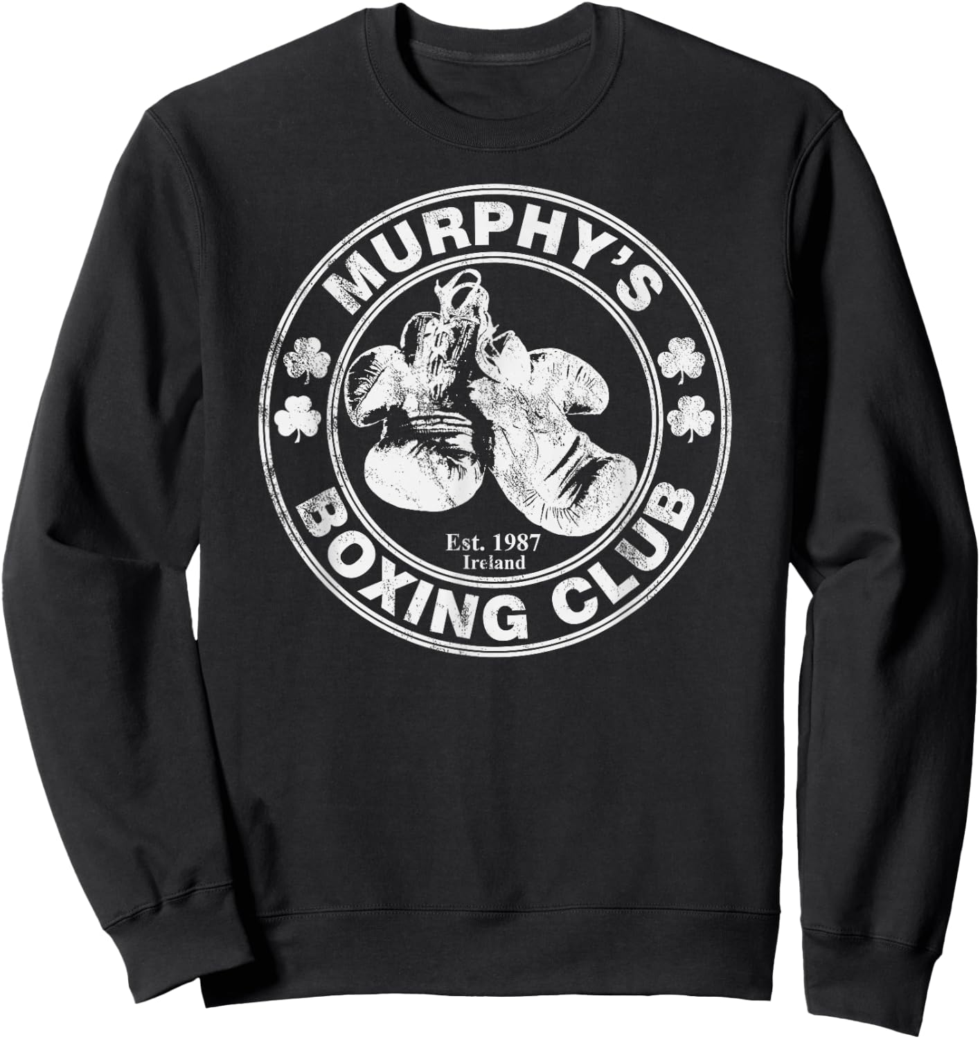 Murphy's Boxing Club 1987 - Irish Surname Boxing Sweatshirt - Sweatshirt | Black