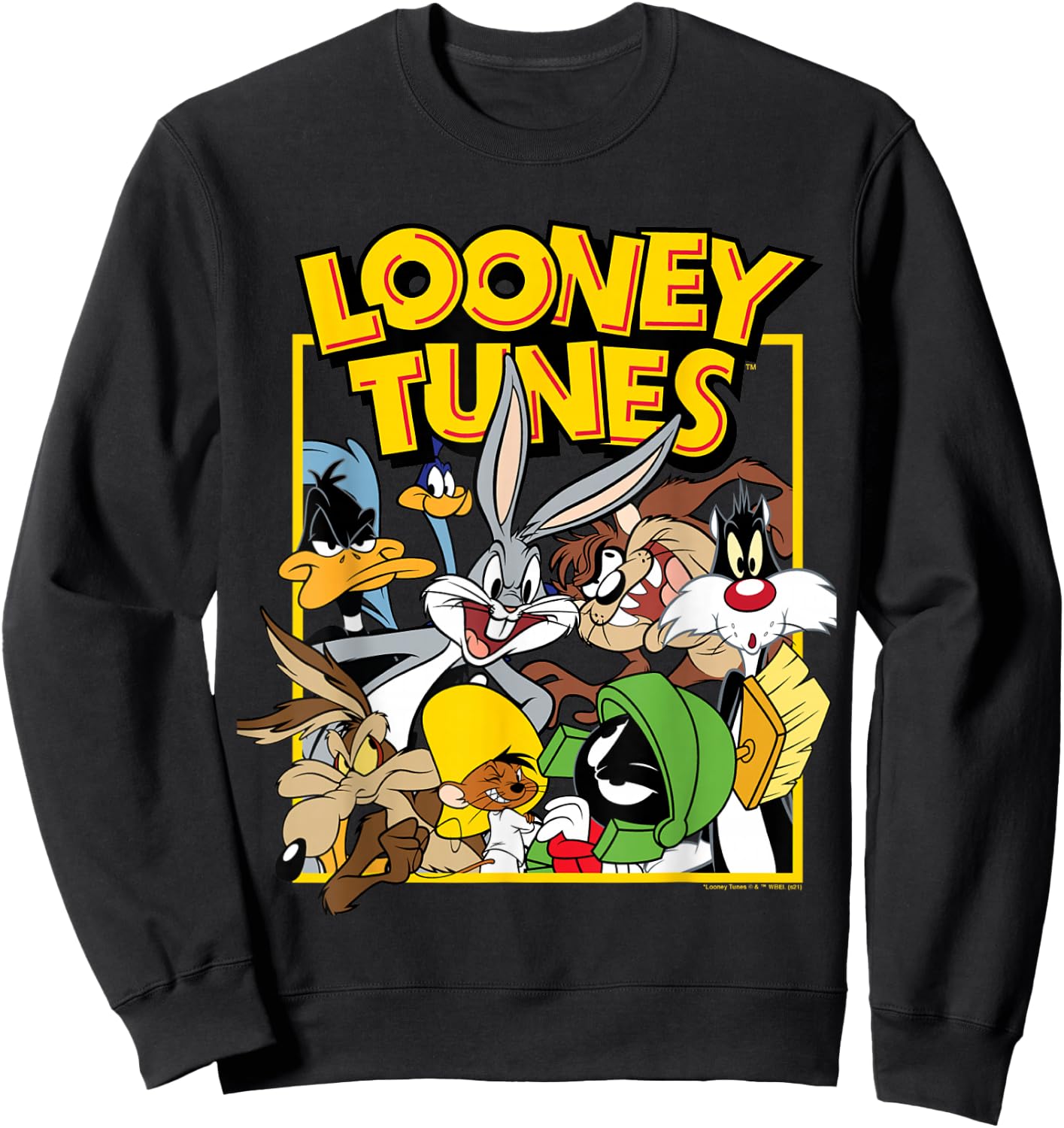 Looney Tunes Group Sweatshirt - Sweatshirt | Black