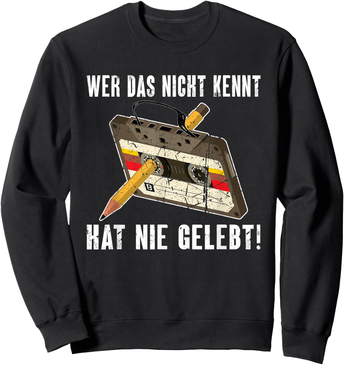 80s Outfit, Men's 90s Outfit, Women's Sweatshirt - Sweatshirt | Black