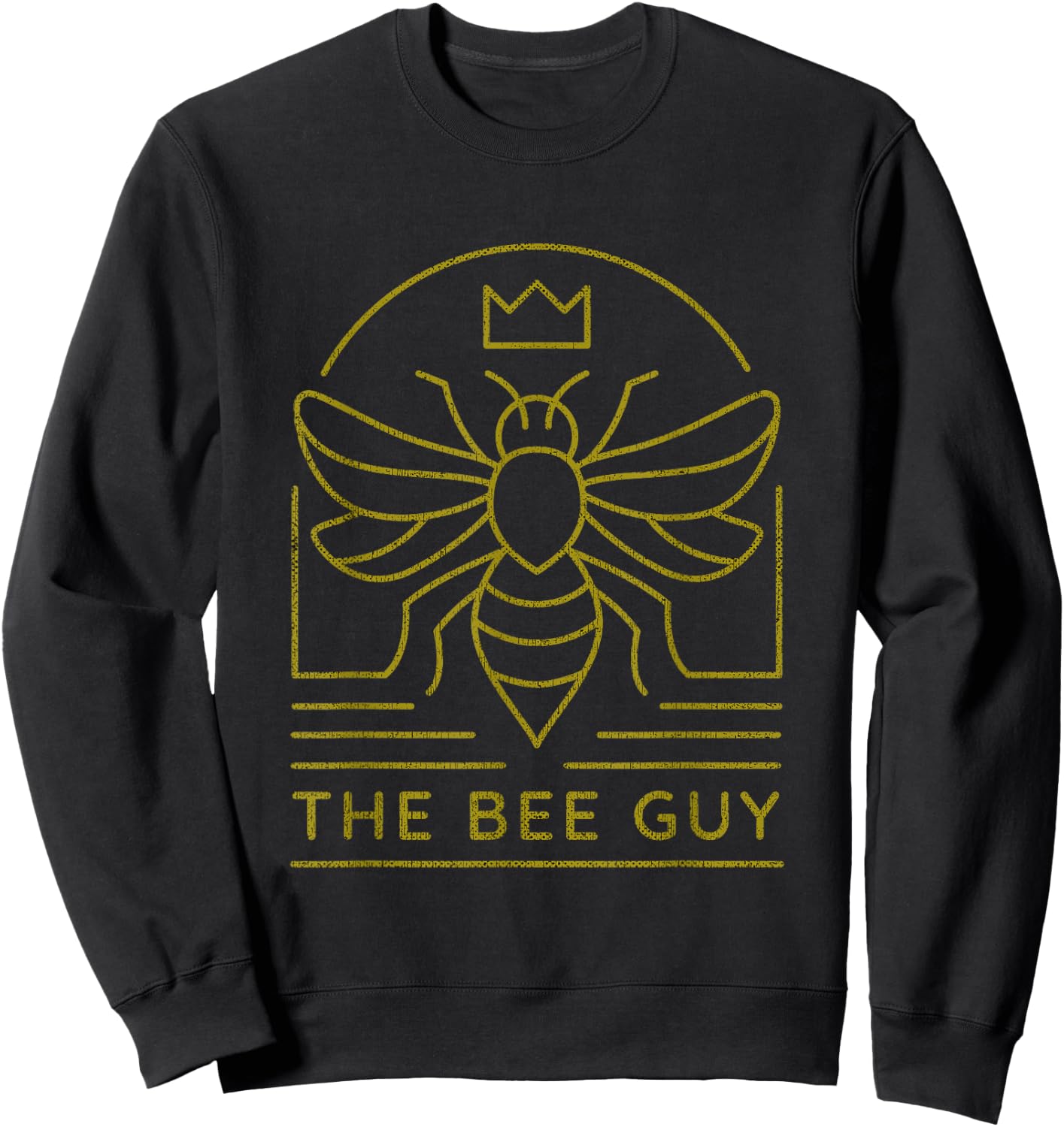 Bee Lover Men Beekeeper Outfit The Bee Guy Sweatshirt - Sweatshirt | Black