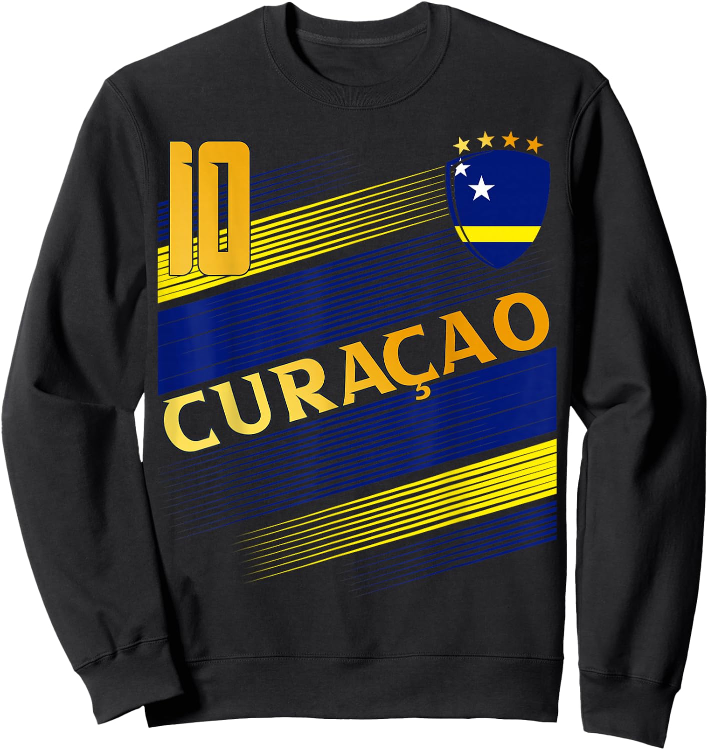 Curacao Flagge Curacaoan Pride Lovers Sweatshirt - Sweatshirt | Black