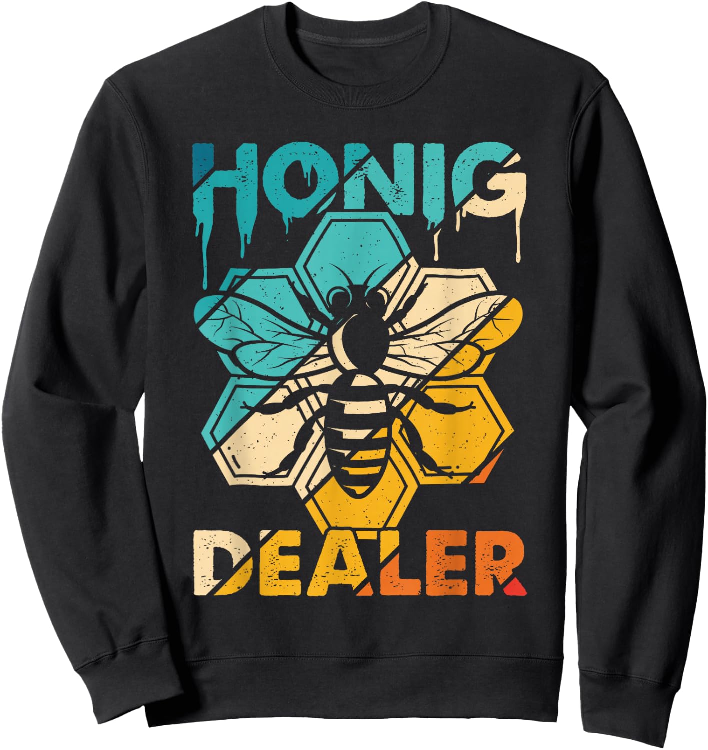 Imker Honig Dealer Bienen Bienenzüchter Imkerei Geschenk Sweatshirt - Sweatshirt | Black