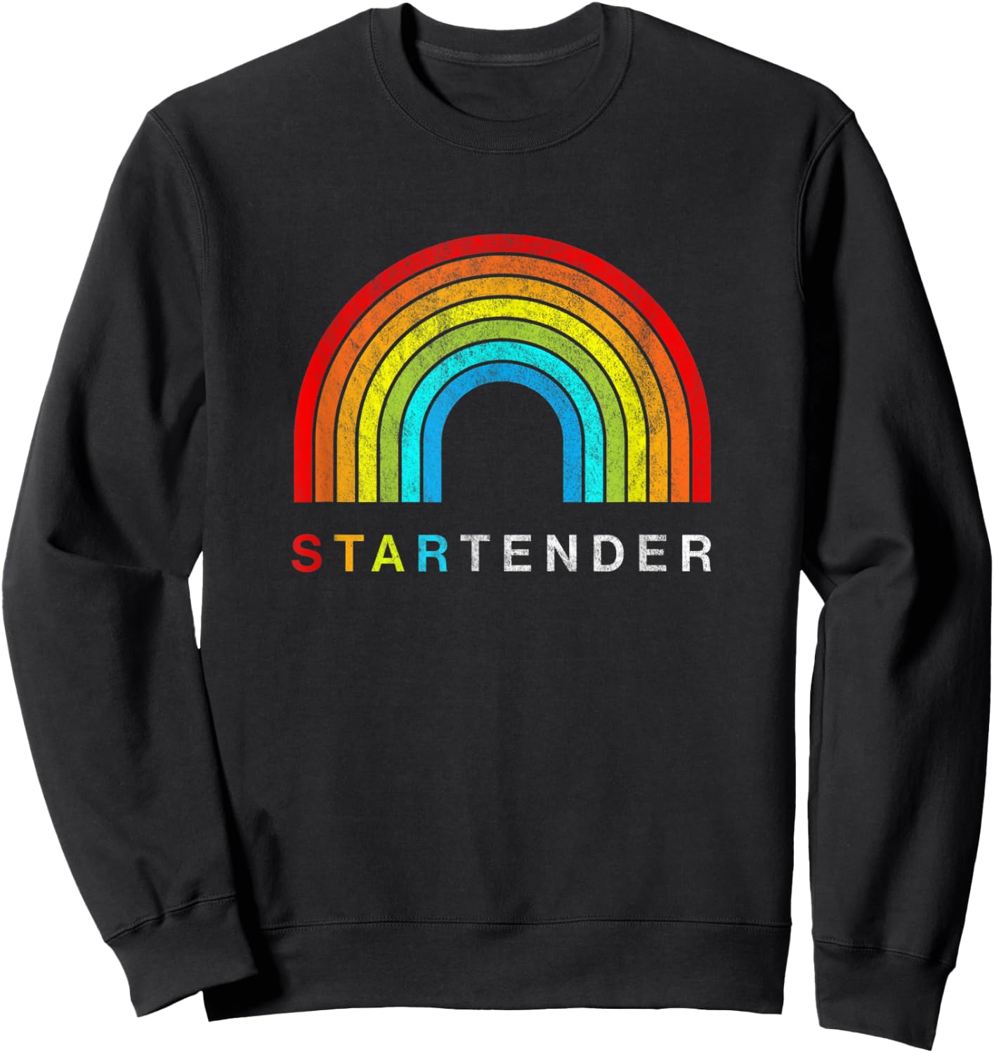 Startender | Rainbow Bartender Pride Sweatshirt - Sweatshirt | Black