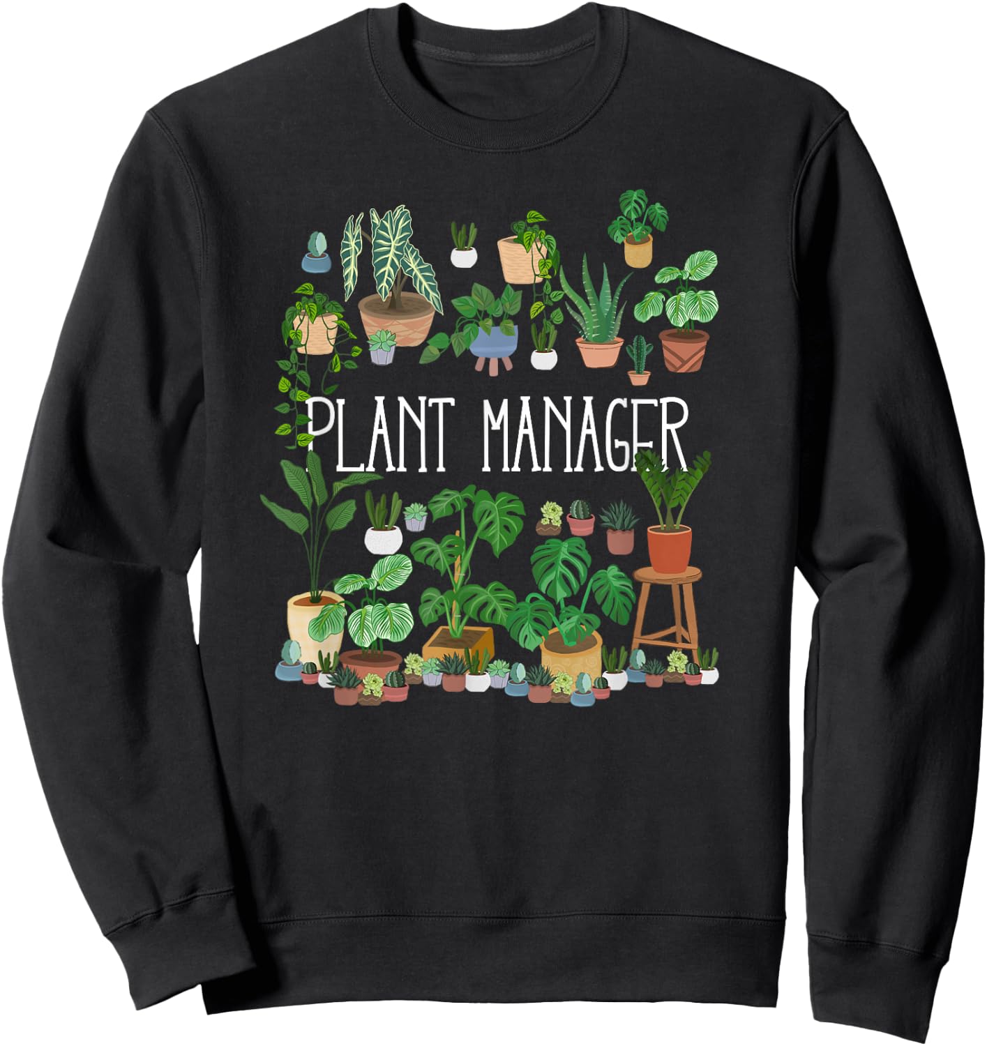 Plant Manager Sweatshirt - Sweatshirt | Black